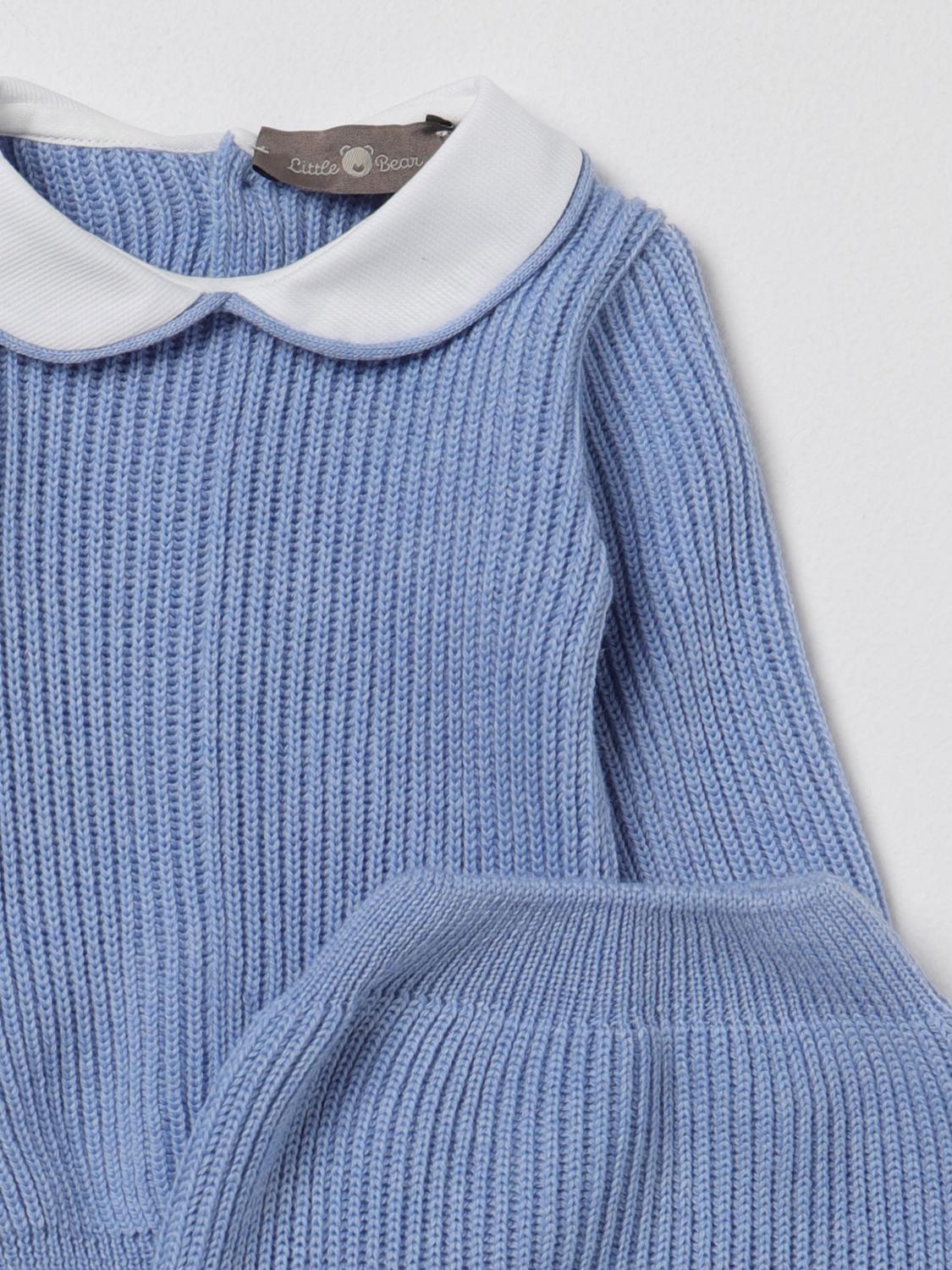 LITTLE BEAR ENSEMBLE: Robe enfant Little Bear, Bleu Azur - Img 3