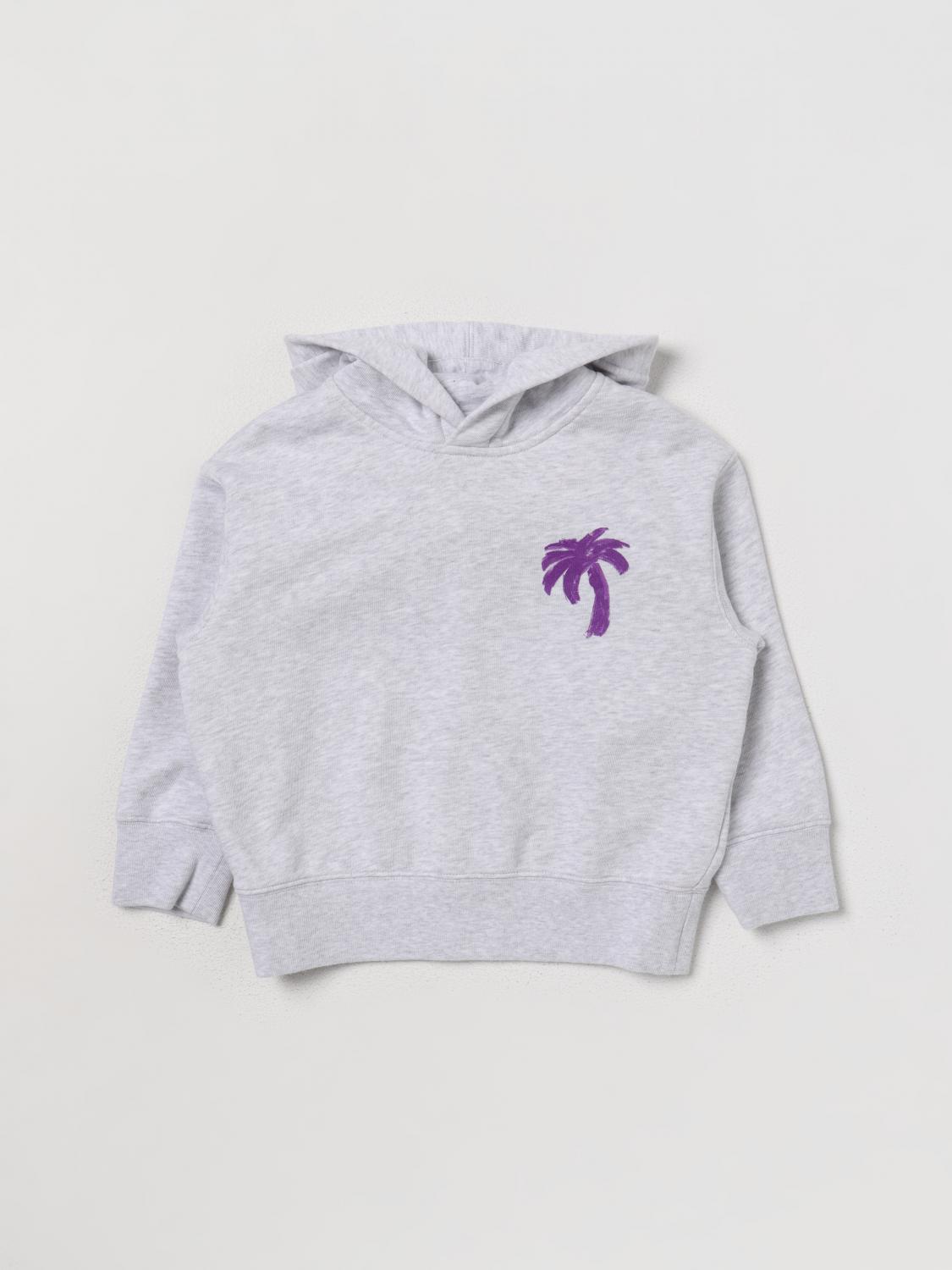 Palm Angels Sweater kids - Grey | PGBB009F23FLE001 | GIGLIO.COM