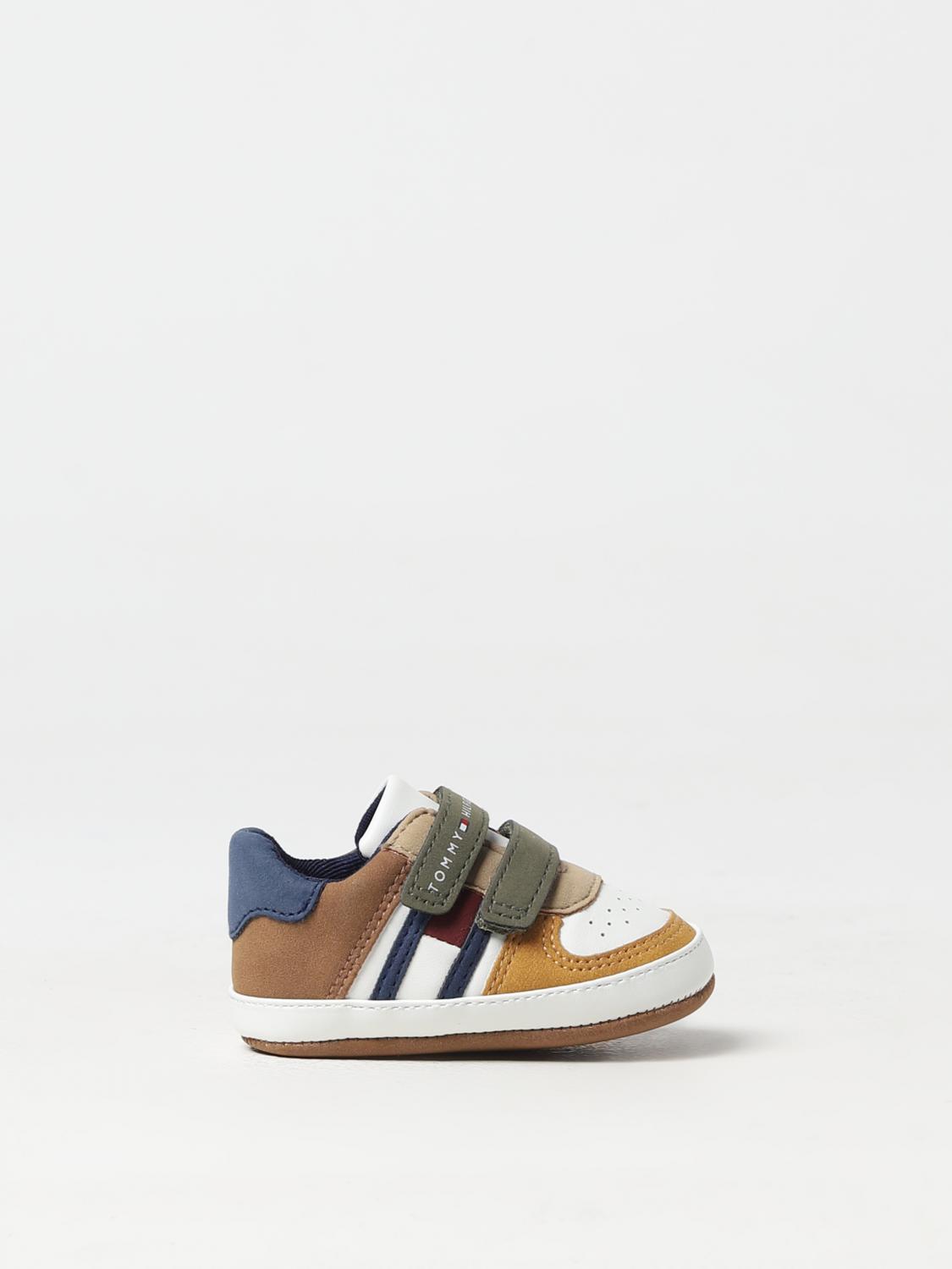 TOMMY HILFIGER Chaussures enfant Lait Baskets Bebe Garcon Tommy Hilfiger T0B4330911269 en ligne sur GIGLIO.COM