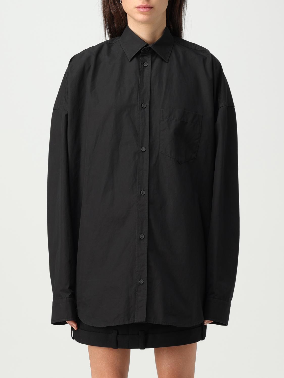 BALENCIAGA: Chemise femme Noir Chemise Balenciaga 725395TYB18