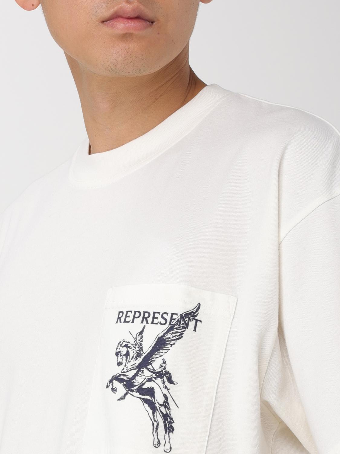 REPRESENT T-SHIRT: T-shirt men Represent, White - Img 4