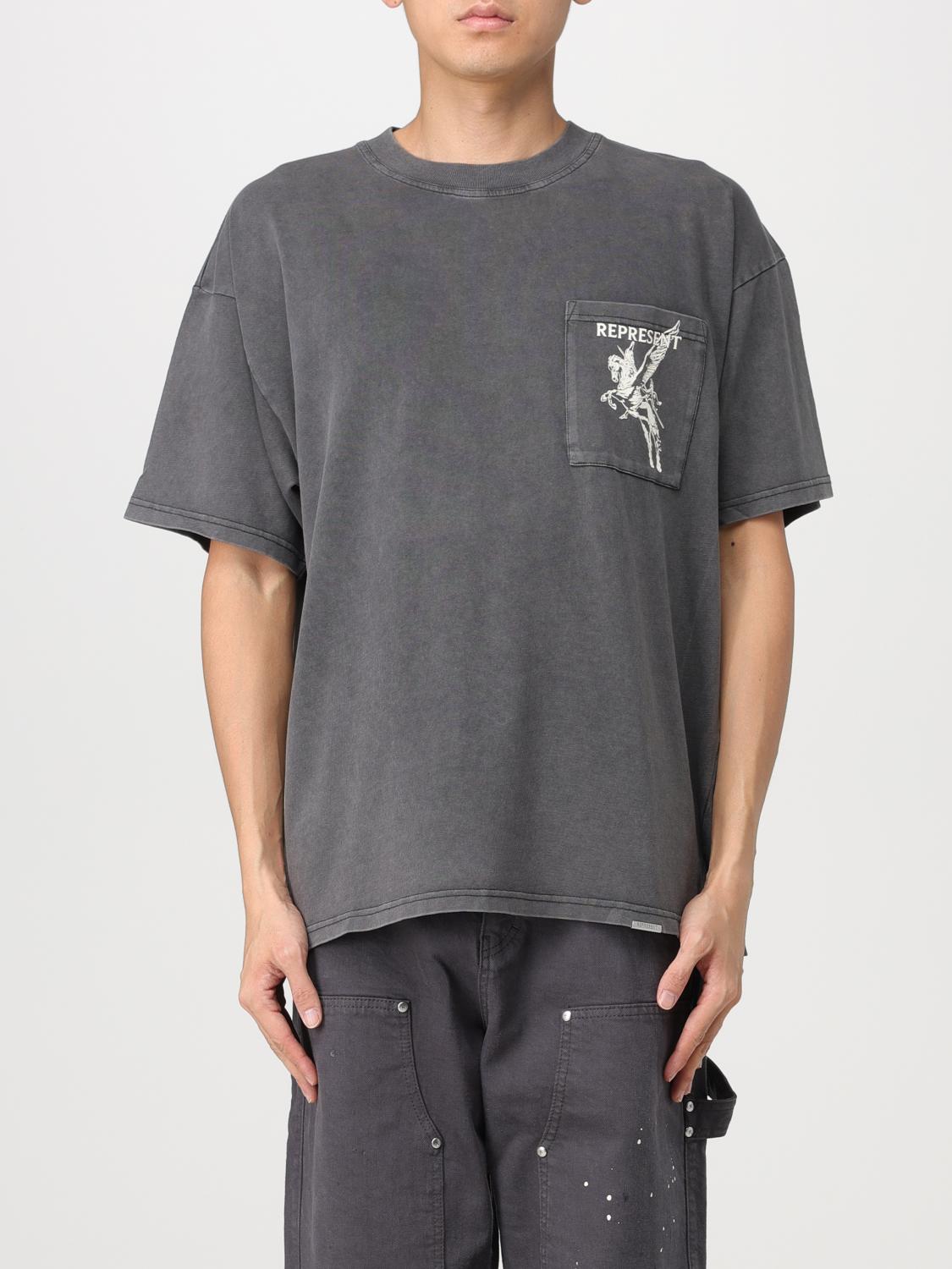 REPRESENT T-SHIRT: T-shirt men Represent, Black - Img 1