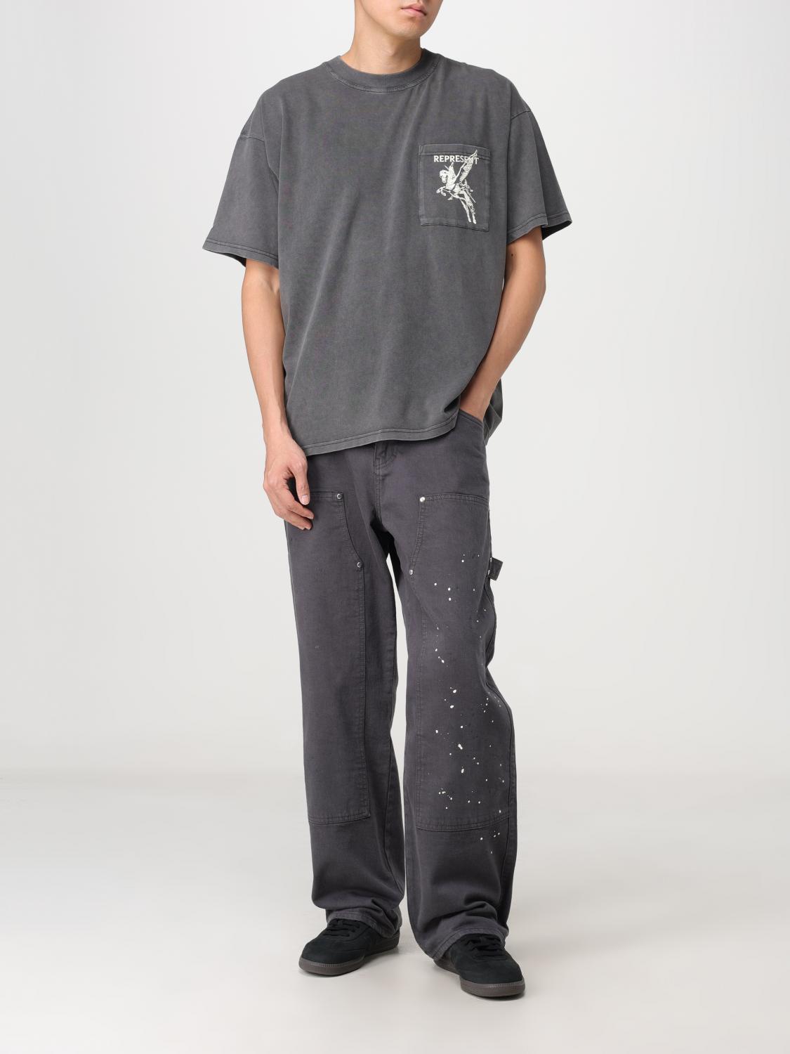 REPRESENT T-SHIRT: T-shirt men Represent, Black - Img 2