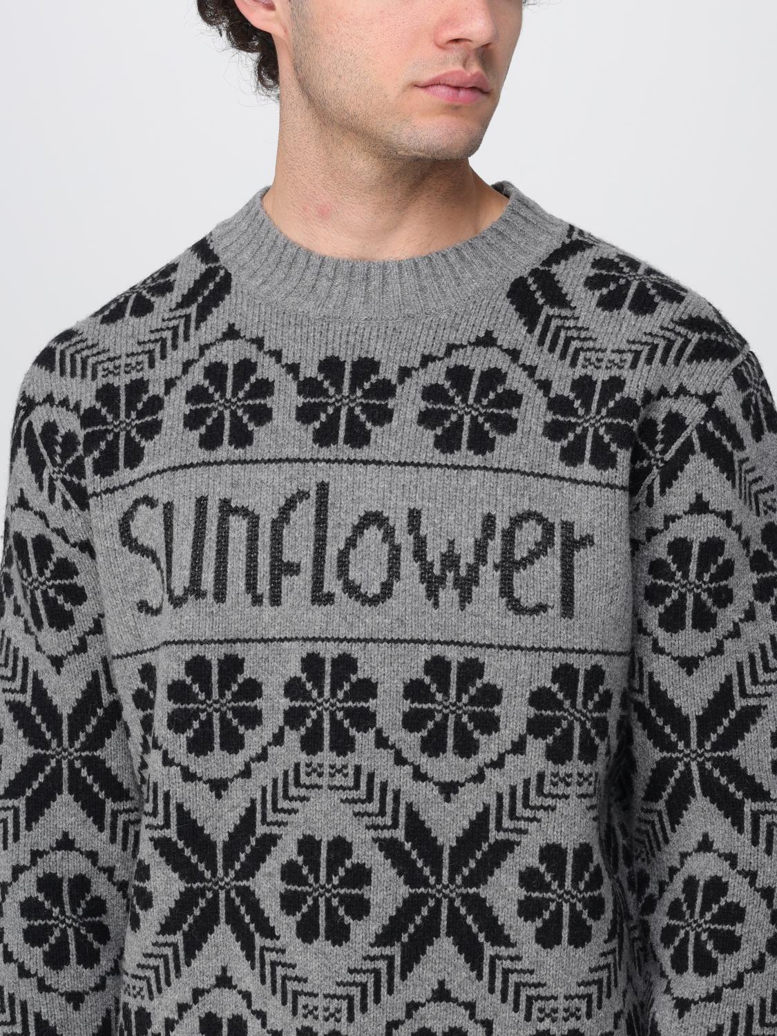 SUNFLOWER SWEATER: Sweater men Sunflower, Grey - Img 4
