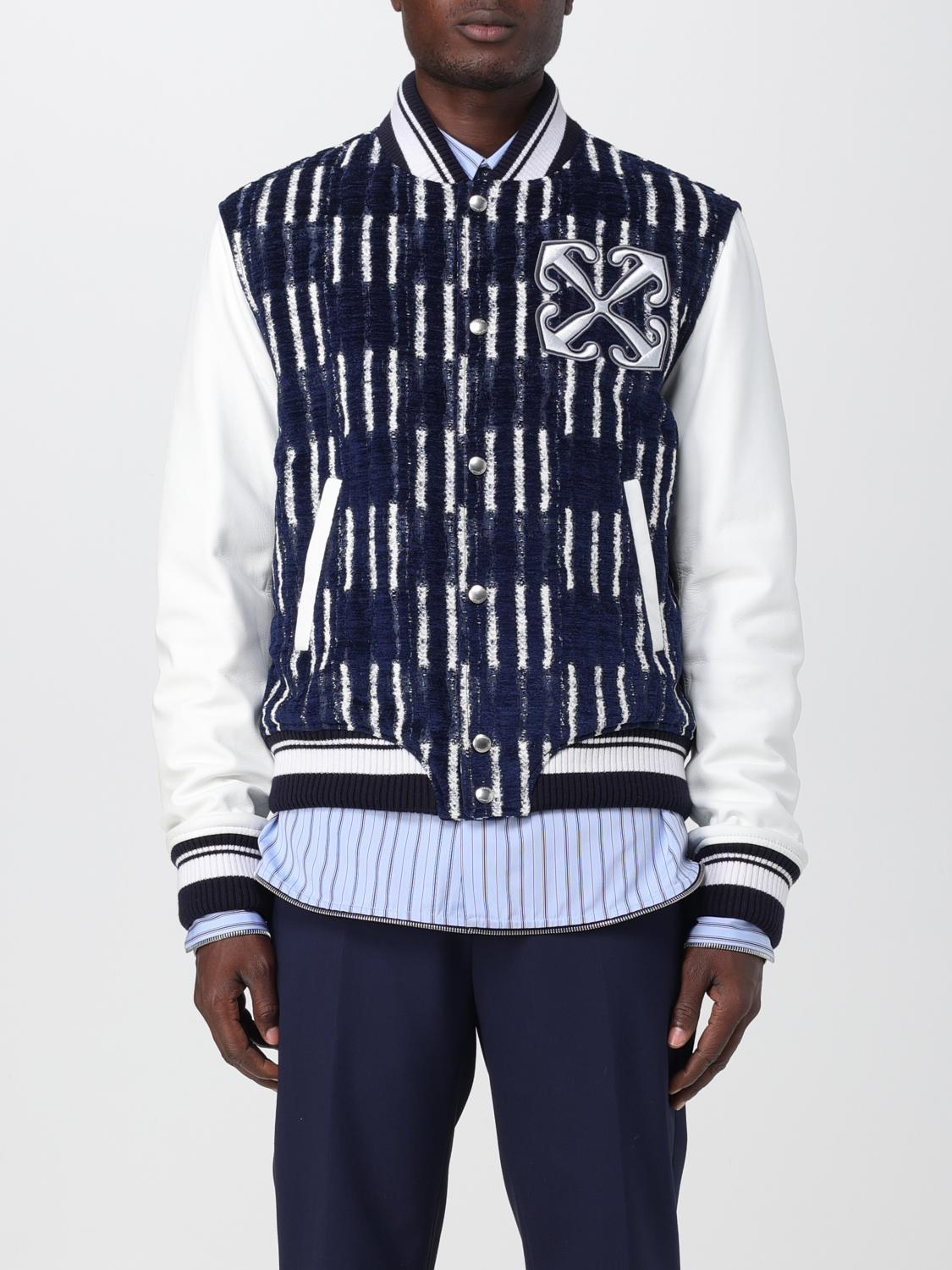 OFF-WHITE ジャケット: ジャケット メンズ Off-white, ブルー - Img 1