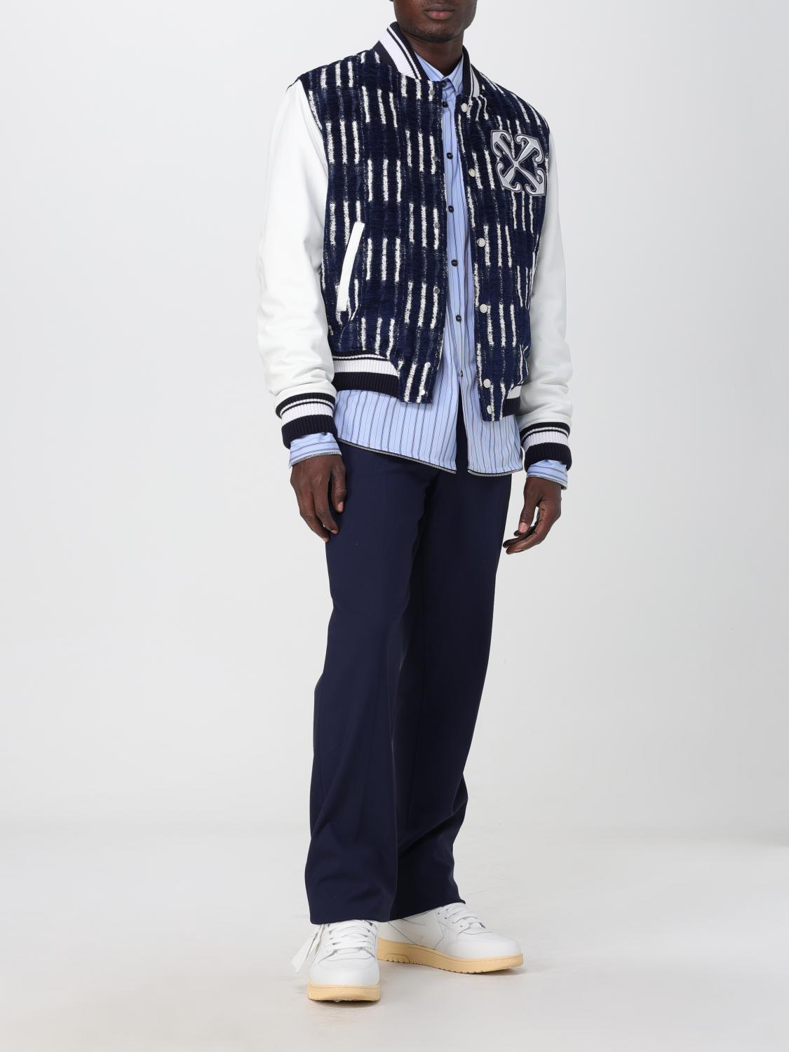 OFF-WHITE ジャケット: ジャケット メンズ Off-white, ブルー - Img 2