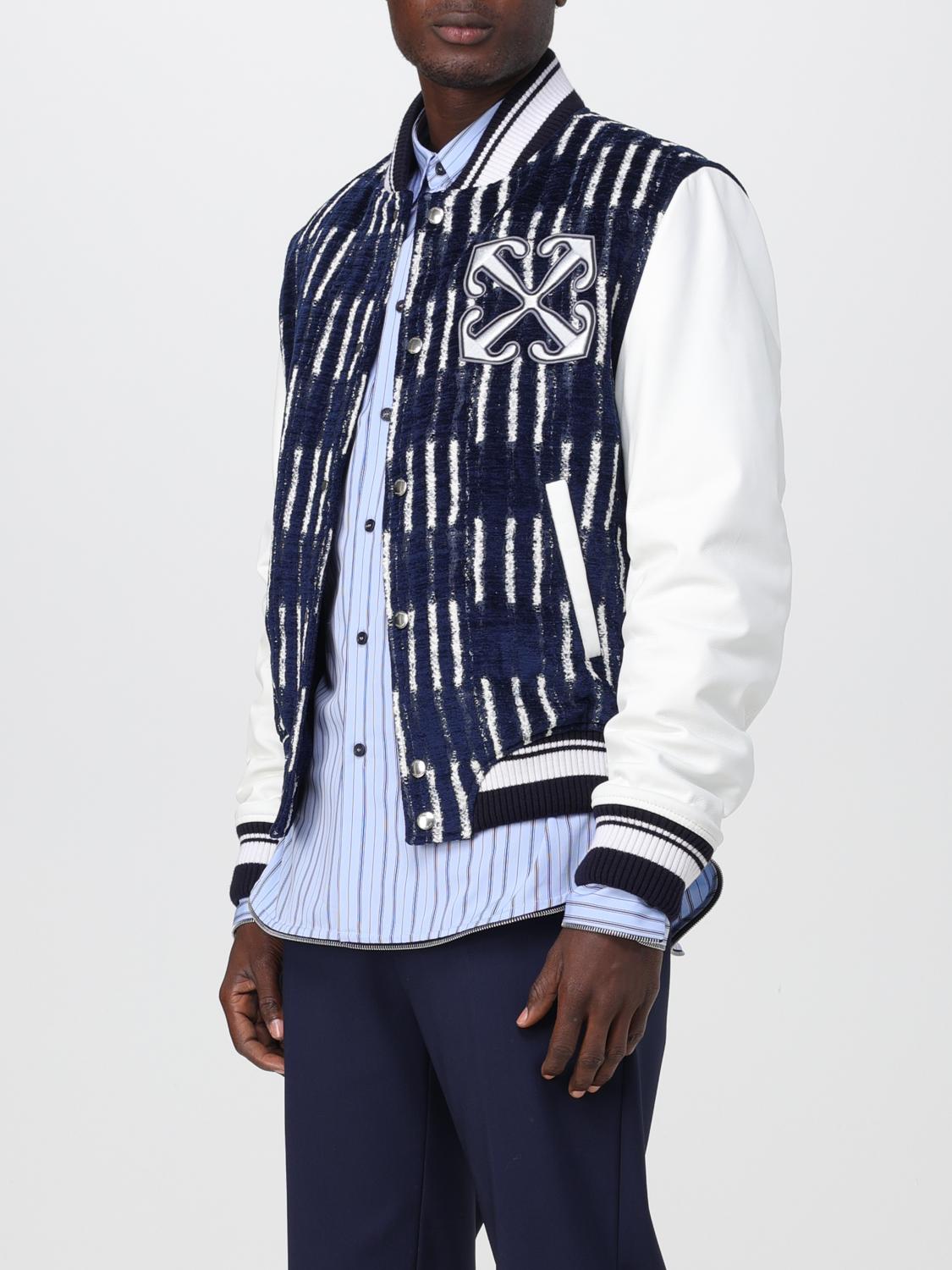 OFF-WHITE ジャケット: ジャケット メンズ Off-white, ブルー - Img 4