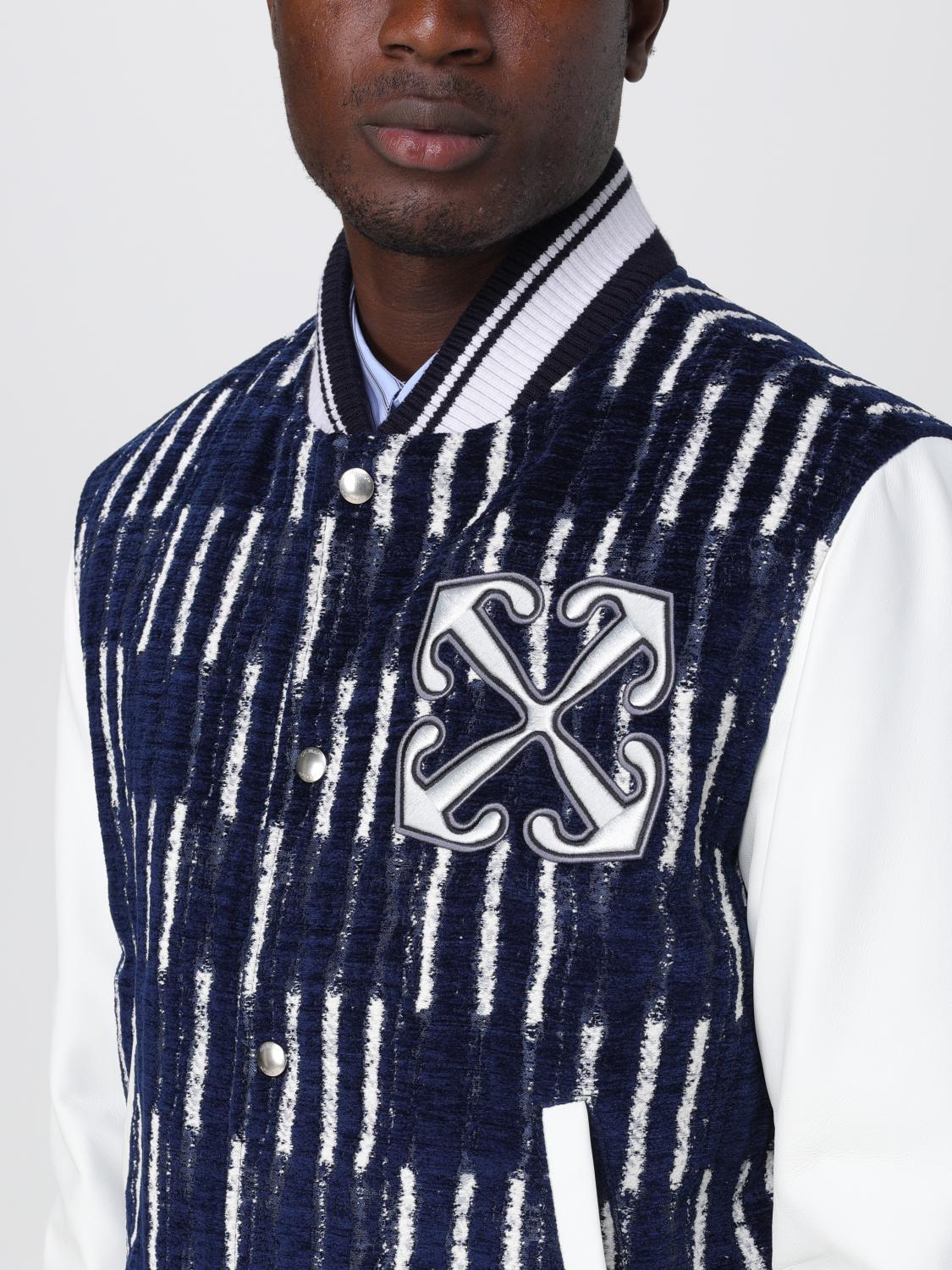 OFF-WHITE ジャケット: ジャケット メンズ Off-white, ブルー - Img 5