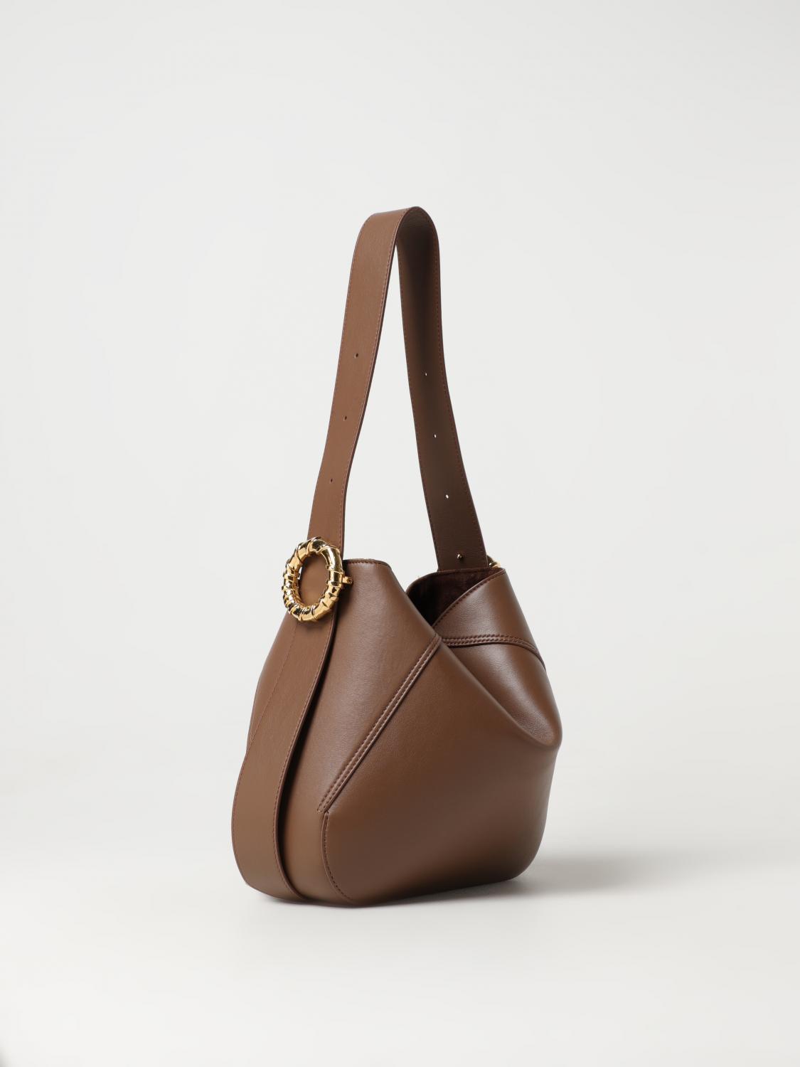 ショルダーバッグ・ポシェット LANVIN Woman Shoulder bag Brown LWBGTHM0PIENH23 651 Lanvin Outlet: Shoulder bag woman - Brown | Lanvin shoulder