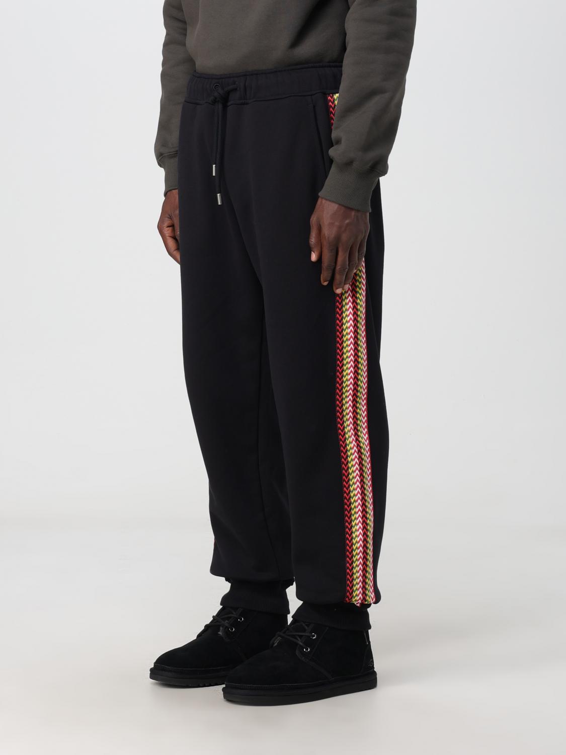 Lanvin Pants men - Black | RMTR0054J212H23 | GIGLIO.COM
