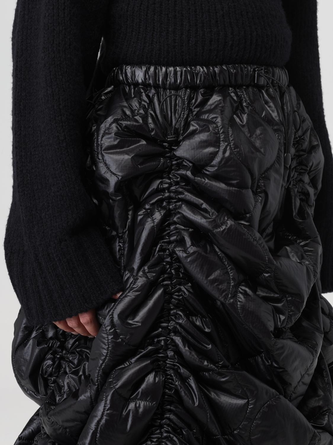 JUNYA WATANABE: Skirt woman - Black | Junya Watanabe skirt