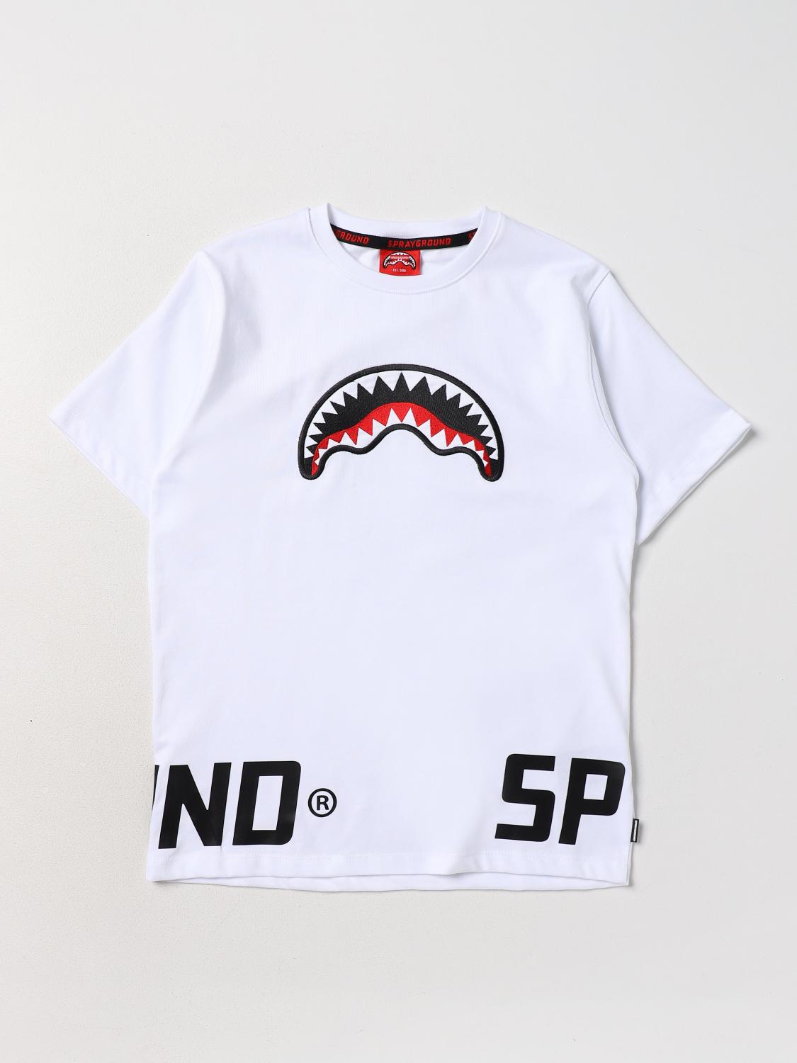 SPRAYGROUND CAMISETA: Camiseta niños Sprayground, Blanco - Img 1