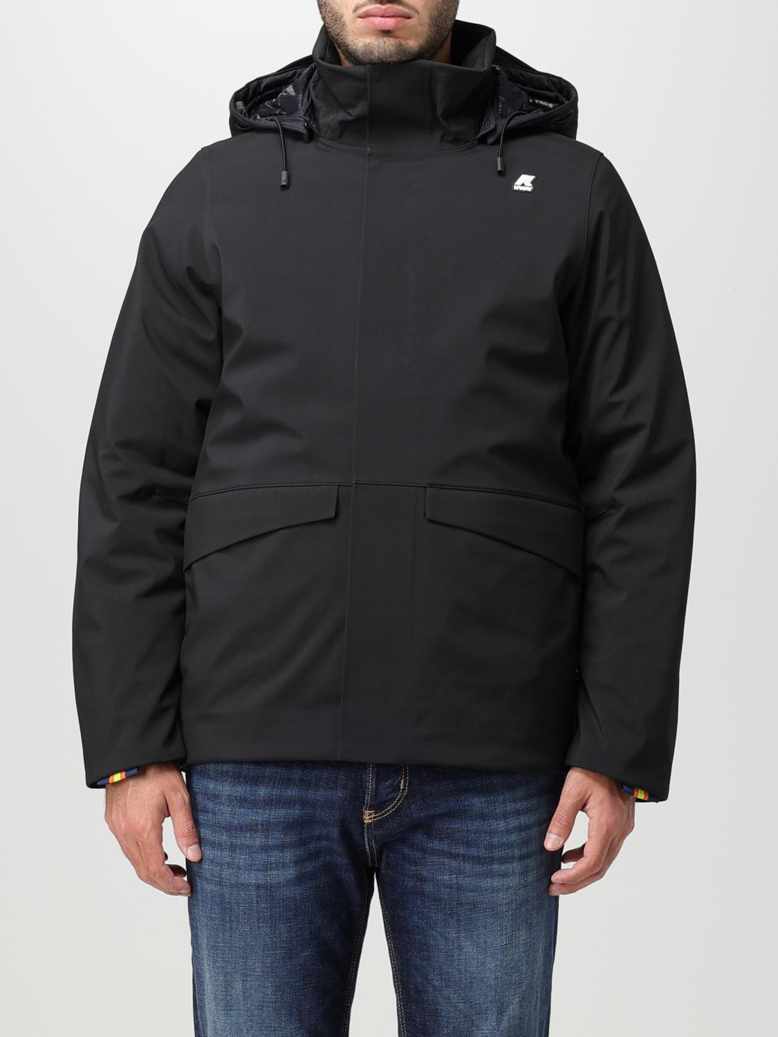 K-WAY JACKET: Jacket men K-way, Black - Img 1