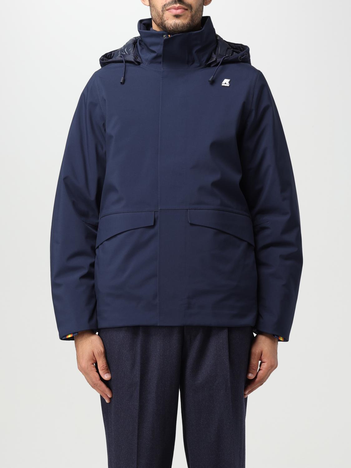 K-WAY JACKET: Jacket men K-way, Blue - Img 1