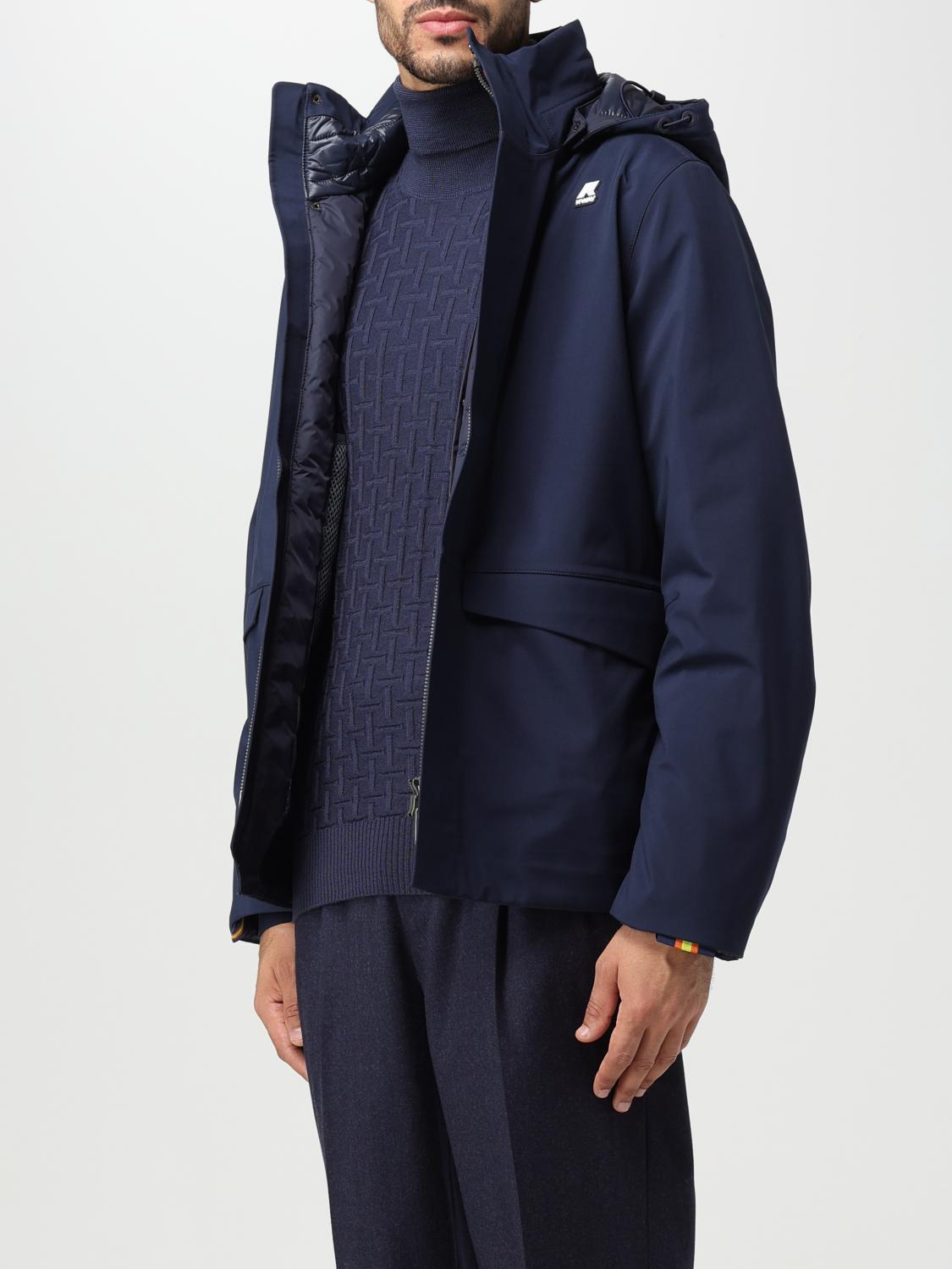 K-WAY JACKET: Jacket men K-way, Blue - Img 3