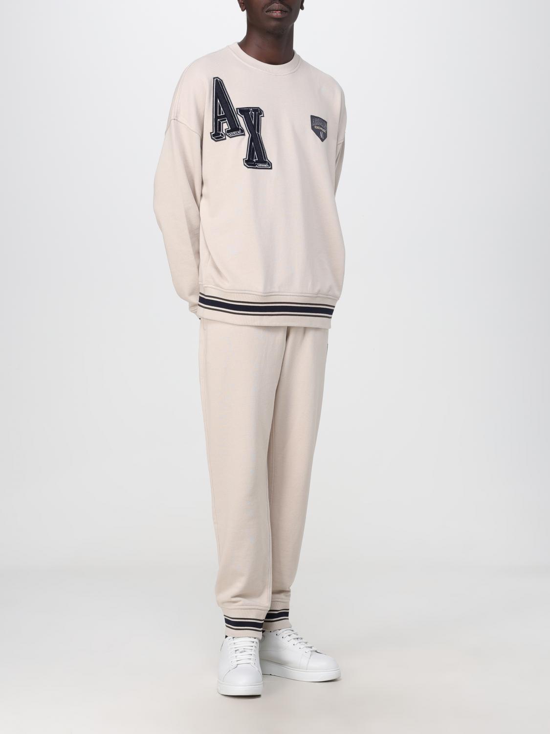 ARMANI EXCHANGE: Sweatshirt men - Silver | Armani Exchange