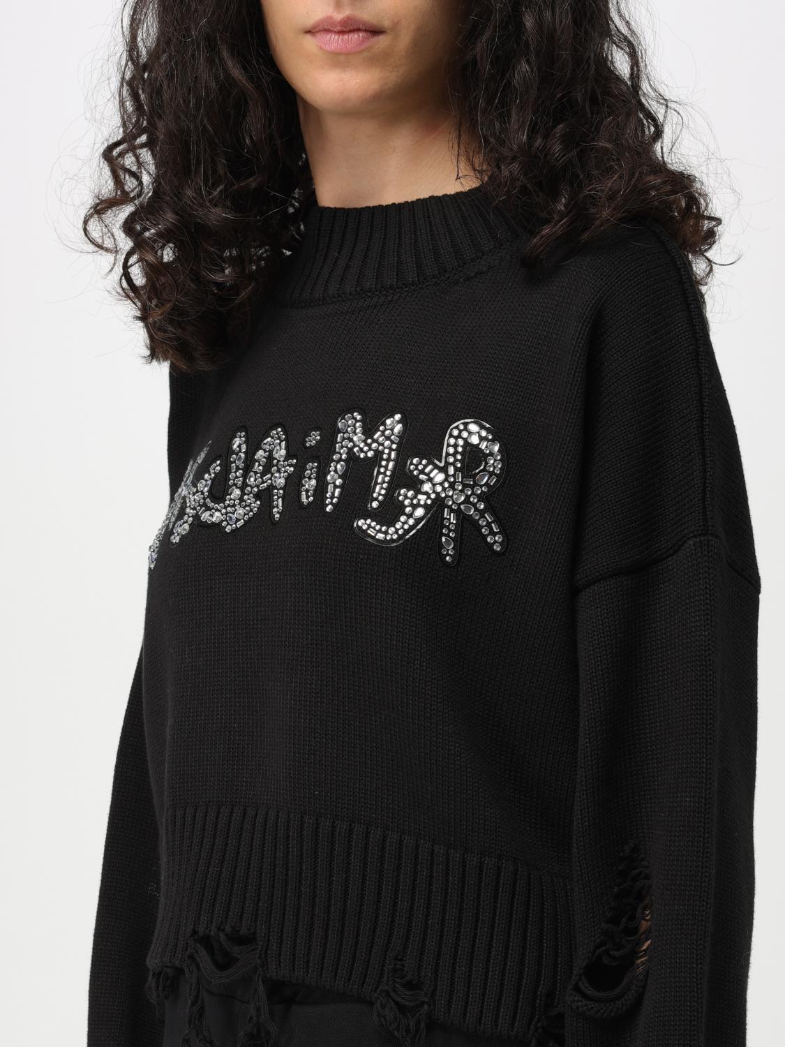 DISCLAIMER PULL: Pull femme Disclaimer, Noir - Img 3