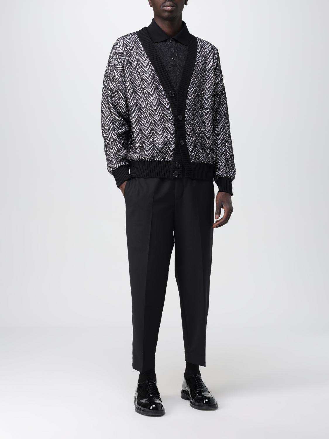 MISSONI CARDIGAN: Pull homme Missoni, Noir - Img 2
