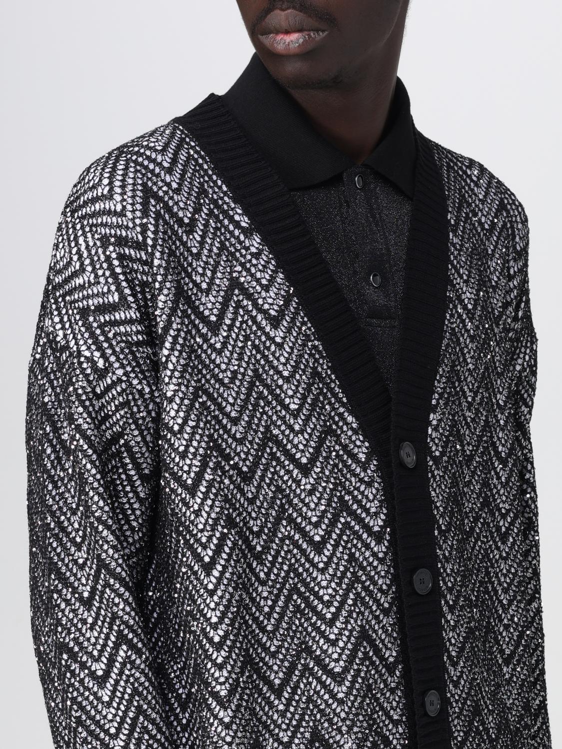MISSONI CARDIGAN: Pull homme Missoni, Noir - Img 5