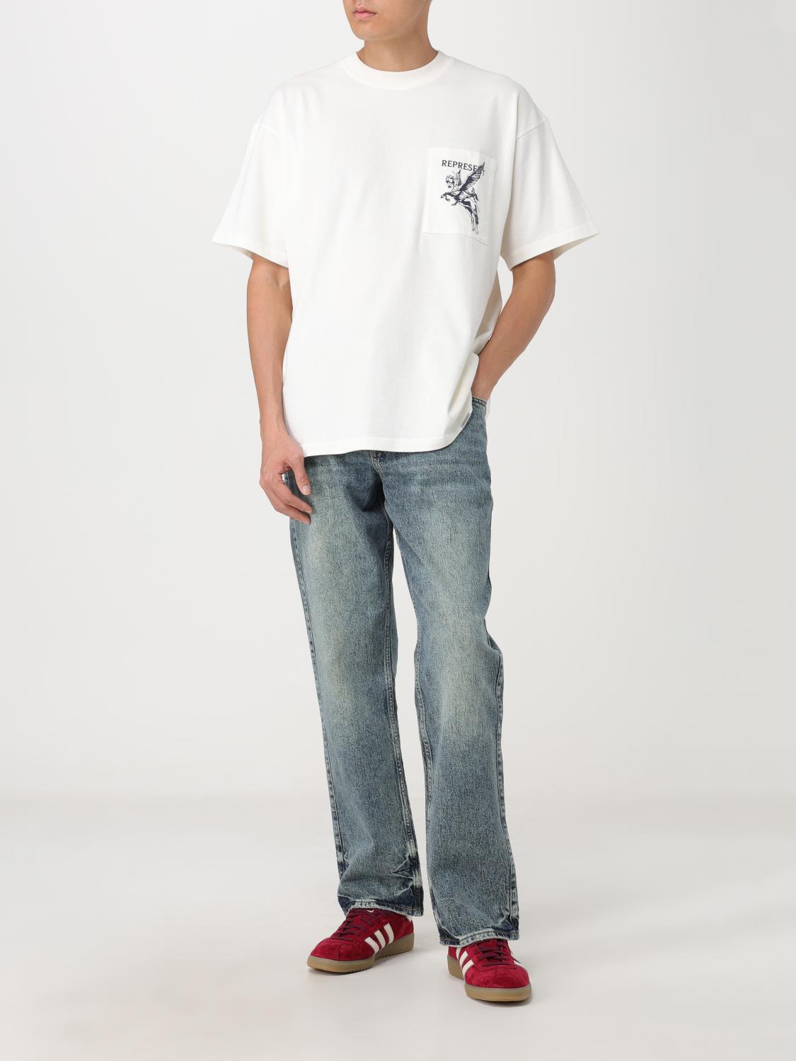 REPRESENT JEANS: Jeans hombre Represent, Azul Oscuro - Img 2