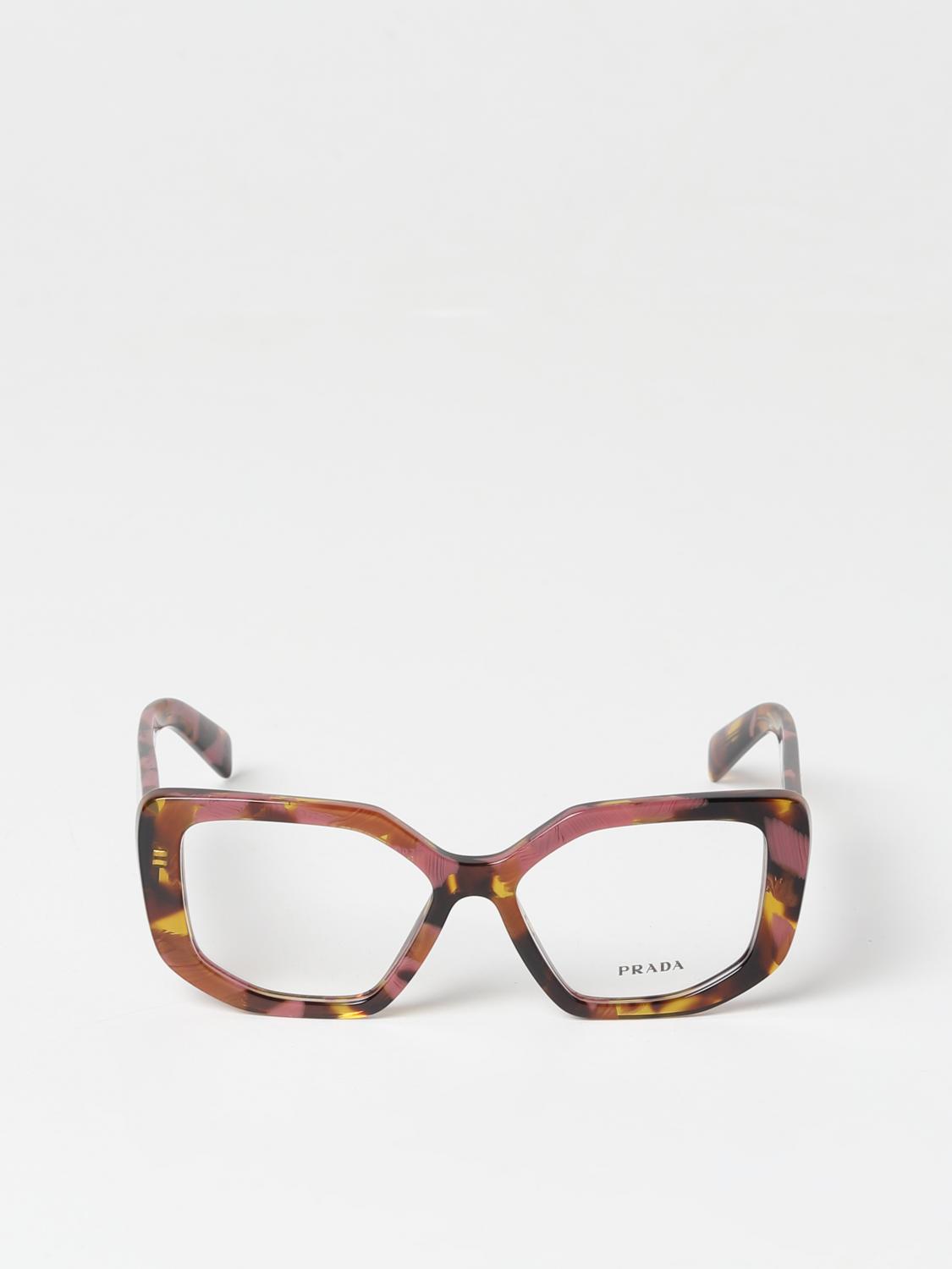 PRADA OPTICAL FRAMES: Prada acetate eyeglasses, Pink - Img 2