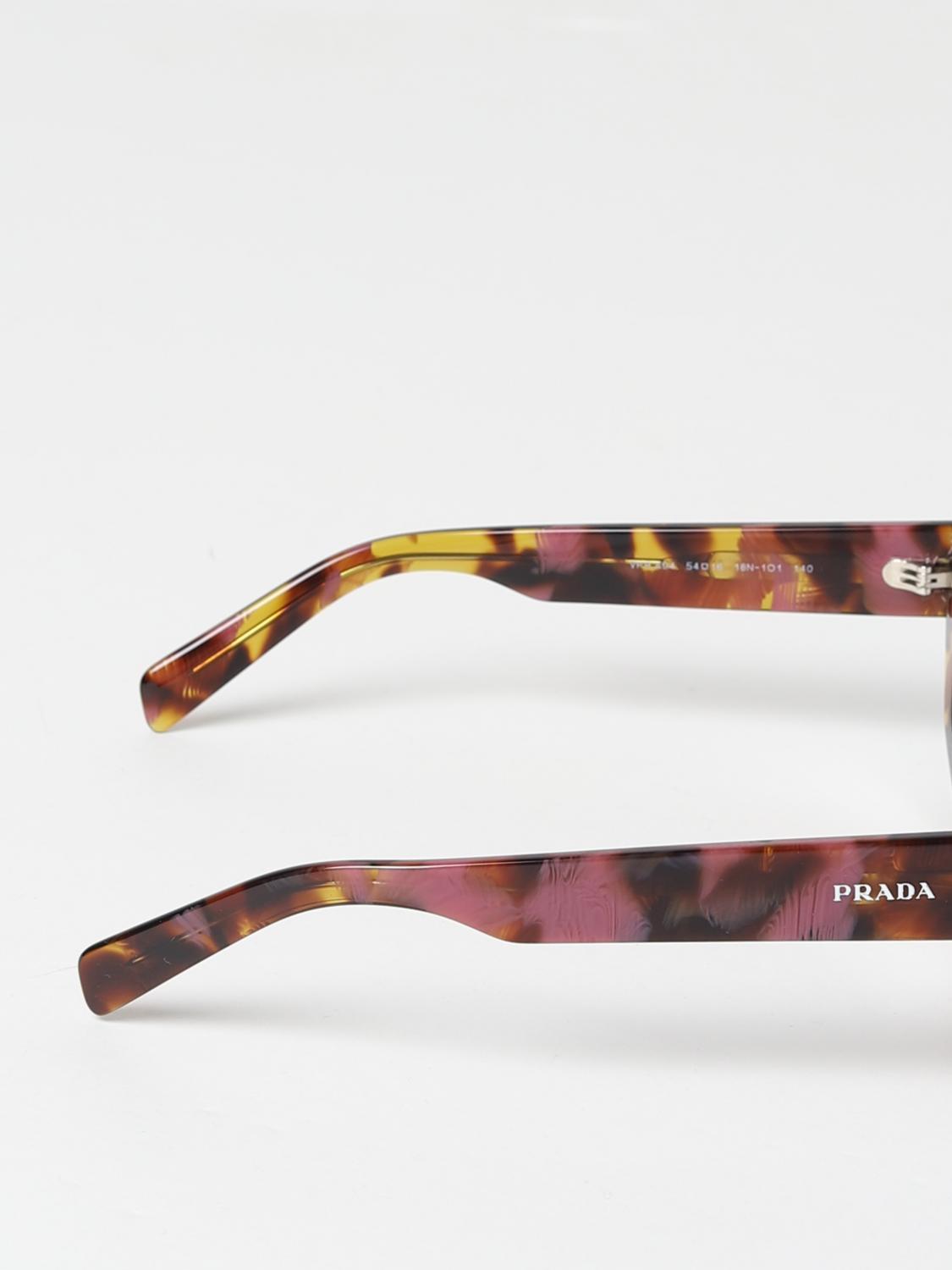 PRADA OPTICAL FRAMES: Prada acetate eyeglasses, Pink - Img 3