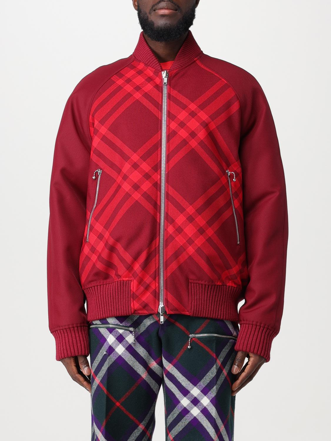 Burberry plaid jacket mens best sale