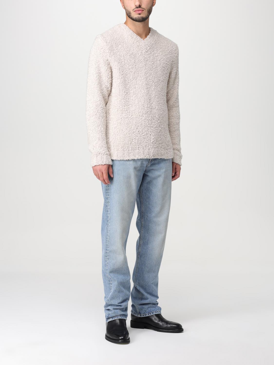 SUNFLOWER SWEATER: Sweater men Sunflower, White - Img 2