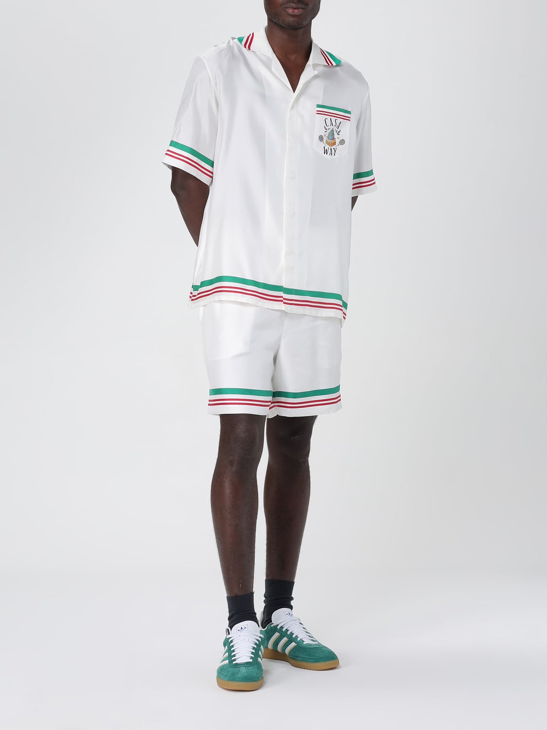 CASABLANCA SHORTS: Short men Casablanca, White - Img 2