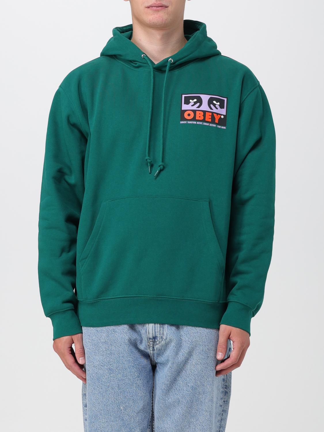 OBEY: Sweatshirt homme Vert Sweatshirt Obey 112843576 en ligne