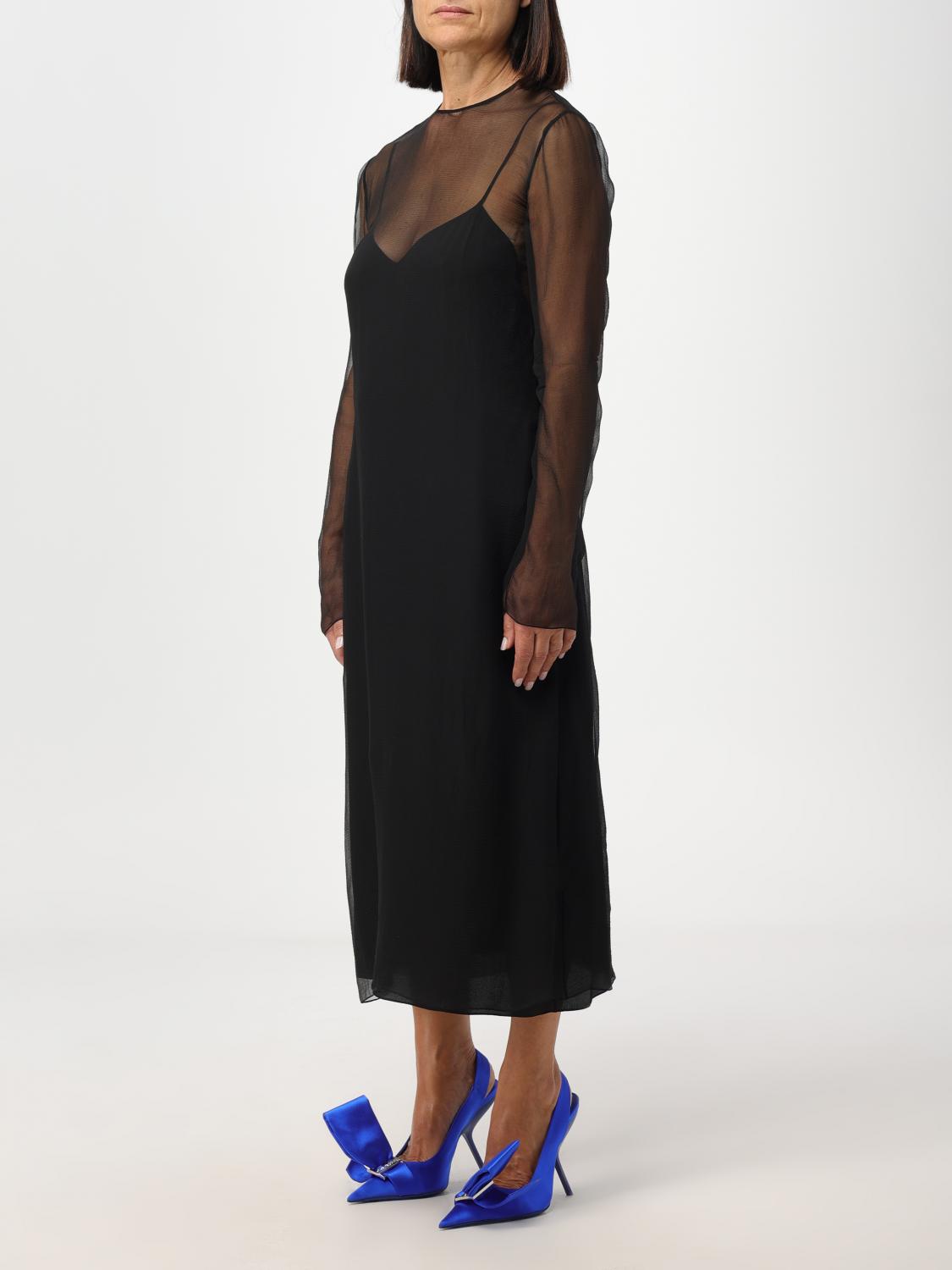FERRAGAMO VESTIDO: Vestido mujer Ferragamo, Negro - Img 3