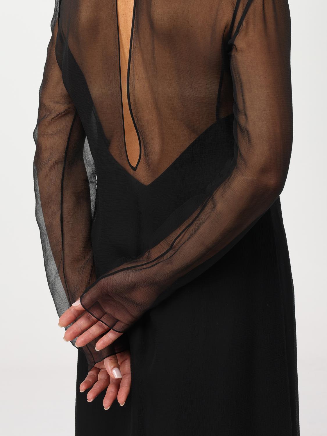 FERRAGAMO VESTIDO: Vestido mujer Ferragamo, Negro - Img 4