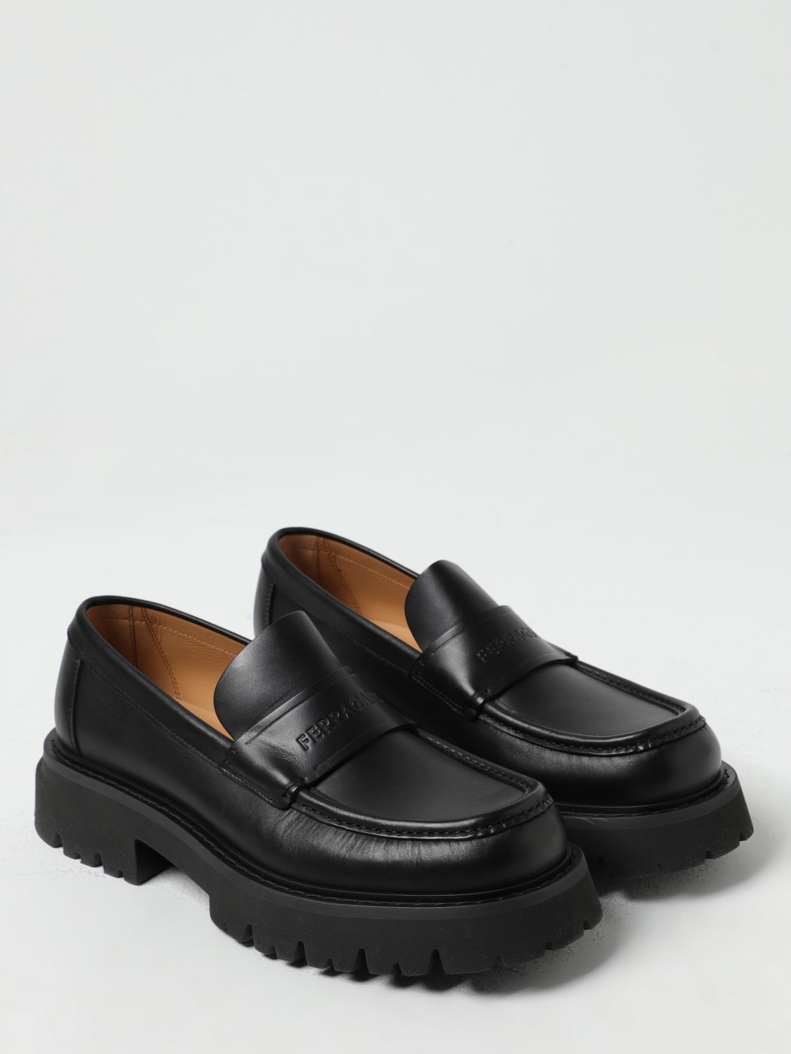 Ferragamo Fergal leather moccasins - Black | 021723 762686