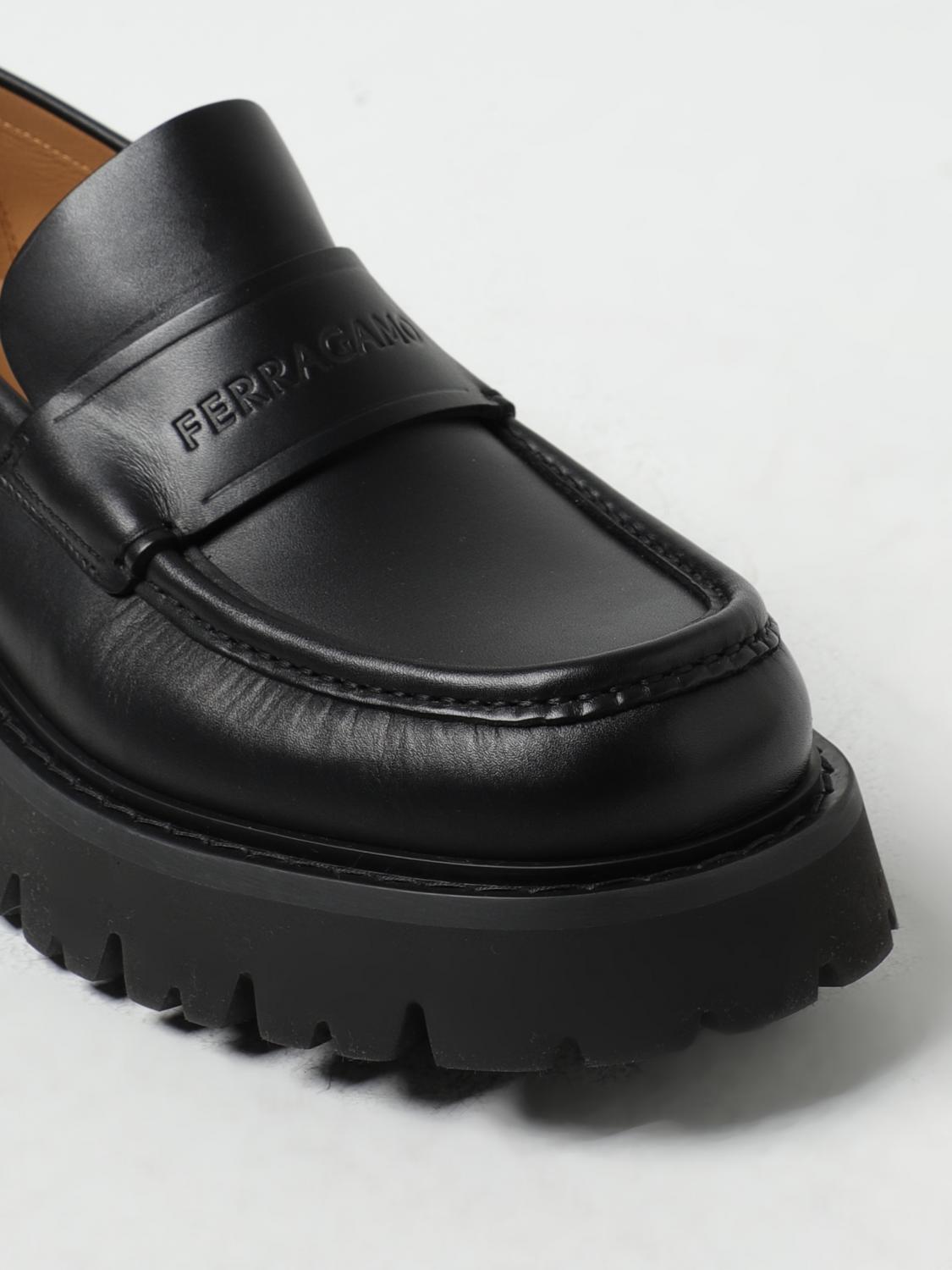 Ferragamo Fergal leather moccasins - Black | 021723 762686