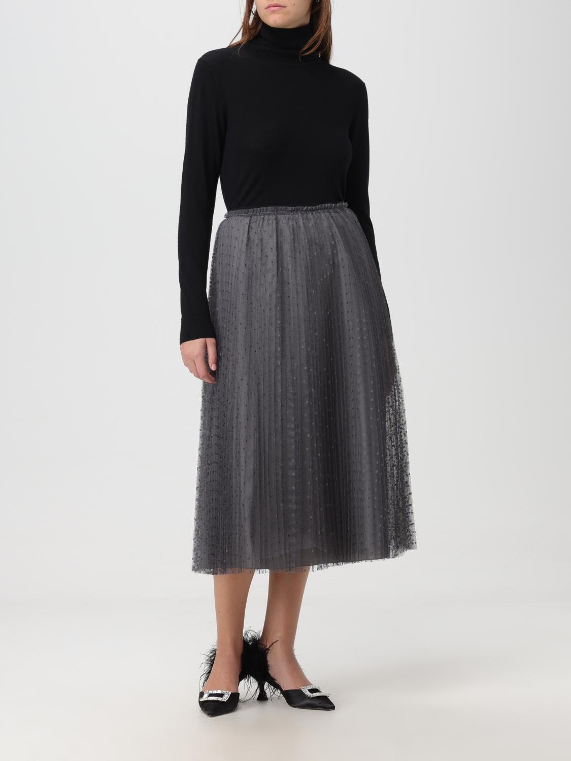 RED VALENTINO FALDA: Falda mujer Red Valentino, Gris - Img 2