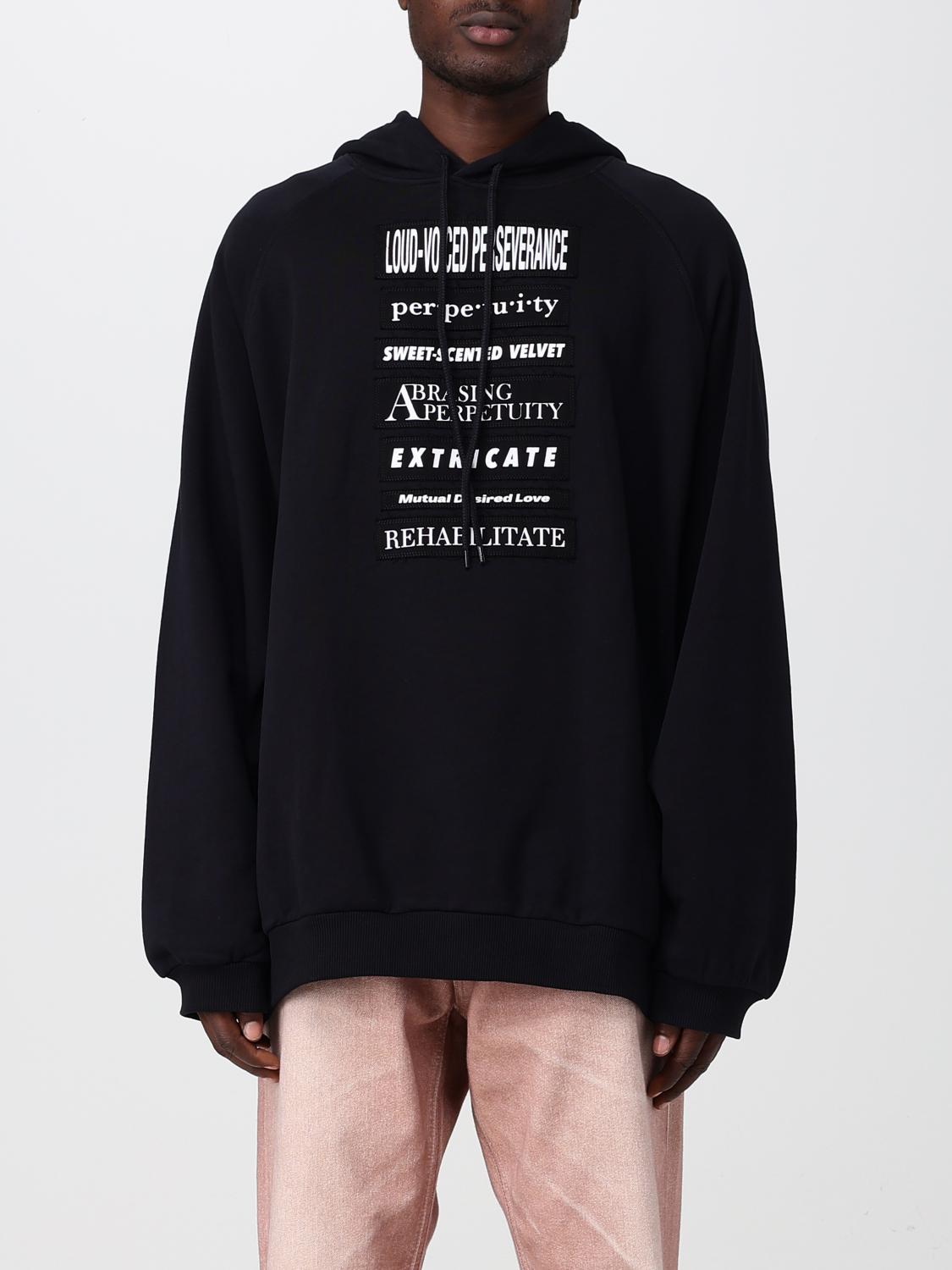 FRED PERRY BY RAF SIMONS：スウェットシャツ メンズ - ブラック 