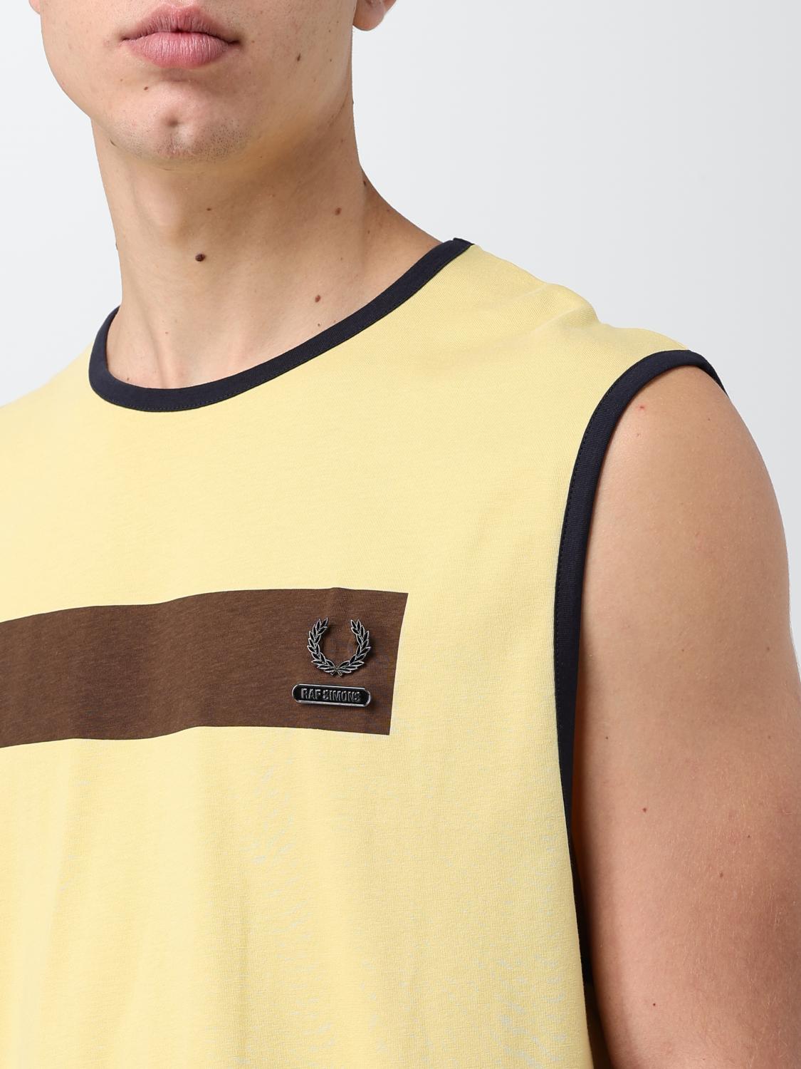 FRED PERRY BY RAF SIMONS TANK TOP: Tank top men Fred Perry by Raf Simons, Multicolor - Img 4