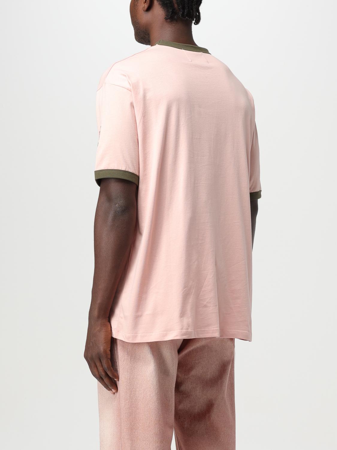 FRED PERRY BY RAF SIMONS T-SHIRT: T-shirt men Fred Perry by Raf Simons, Pink - Img 2