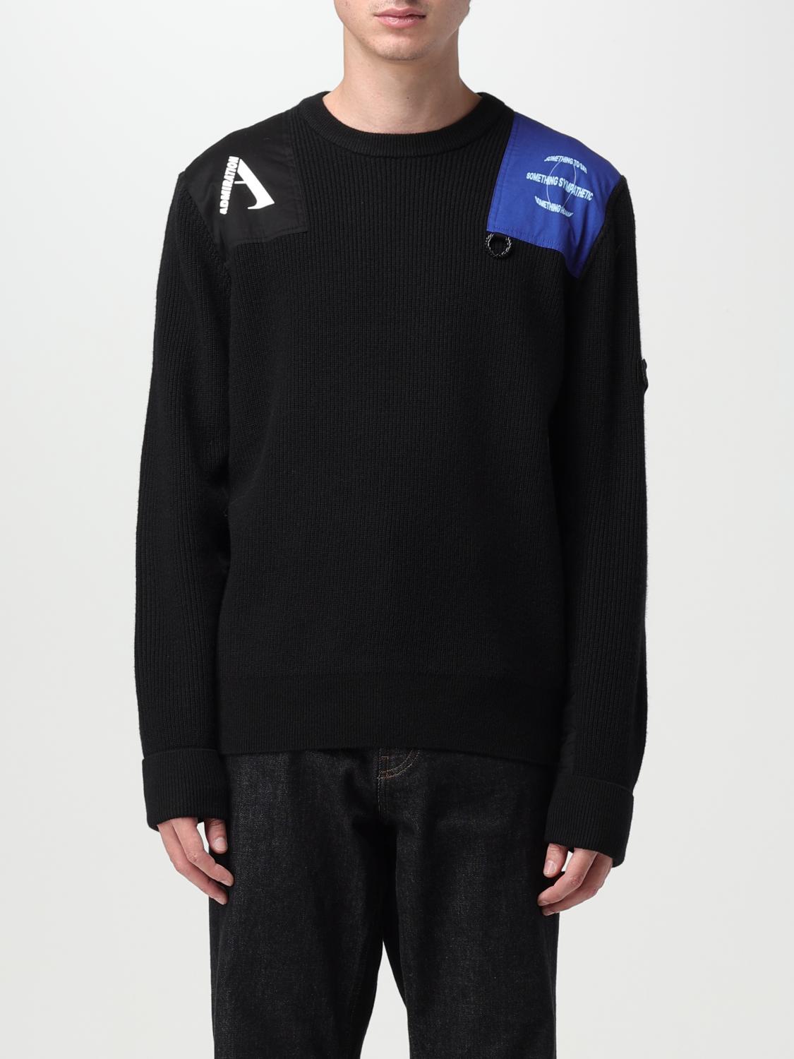 FRED PERRY BY RAF SIMONS JERSEY: Jersey hombre Fred Perry by Raf Simons, Negro - Img 1