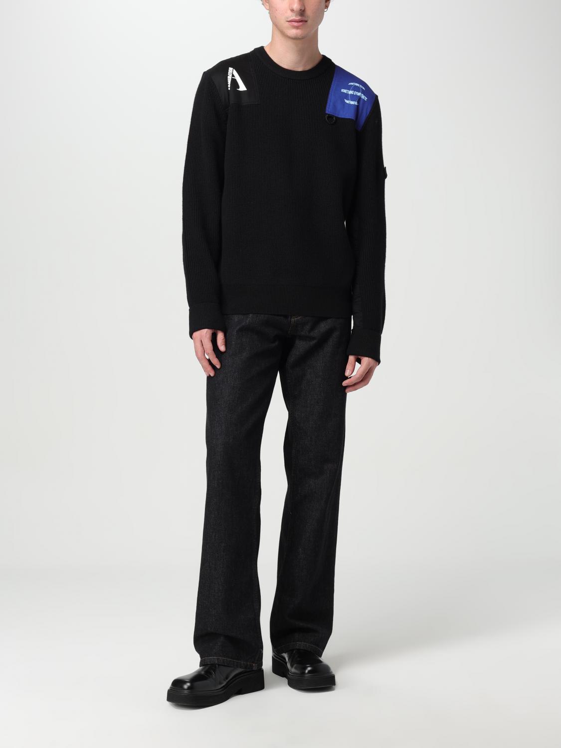 FRED PERRY BY RAF SIMONS JERSEY: Jersey hombre Fred Perry by Raf Simons, Negro - Img 2