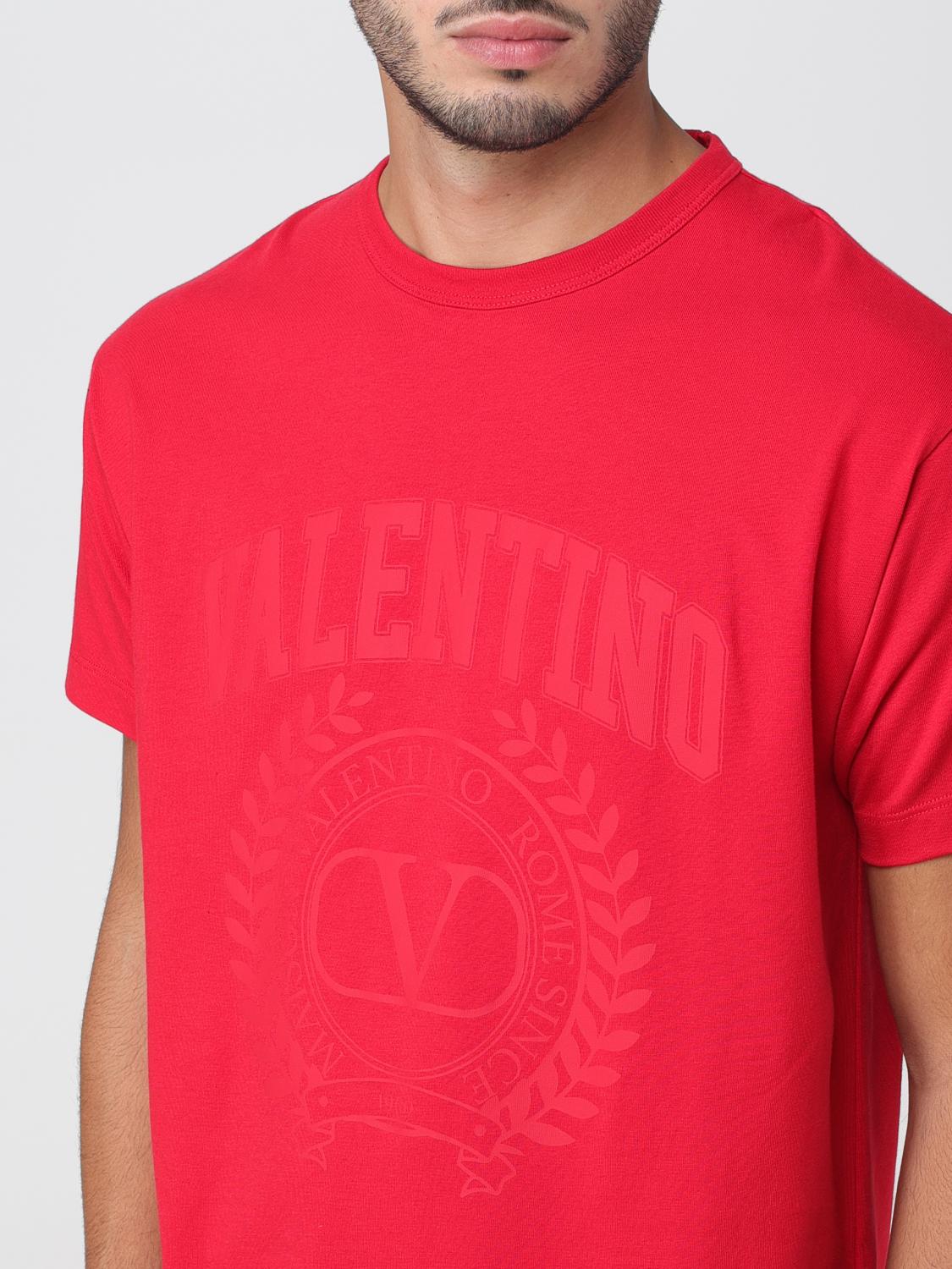 VALENTINO: T-shirt men Garavani - Red | Valentino t-shirt VALENTINO: T-shirt men Garavani - Red | Valentino t-shirt