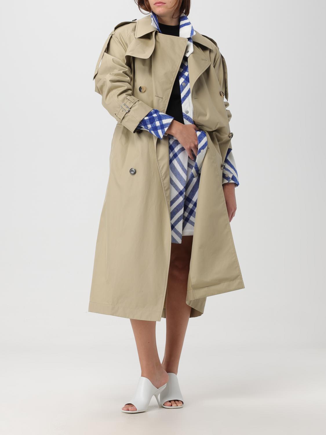 BURBERRY：コート レディース - ベージュ | GIGLIO.COMオンラインの