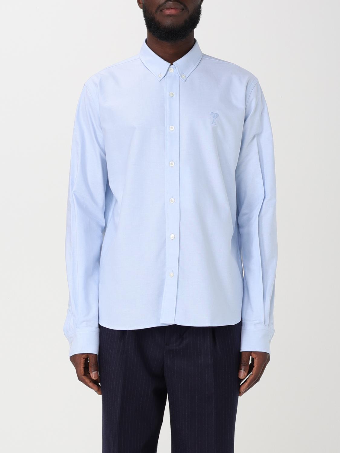AMI PARIS SHIRT: Shirt men Ami Paris, Blue - Img 1