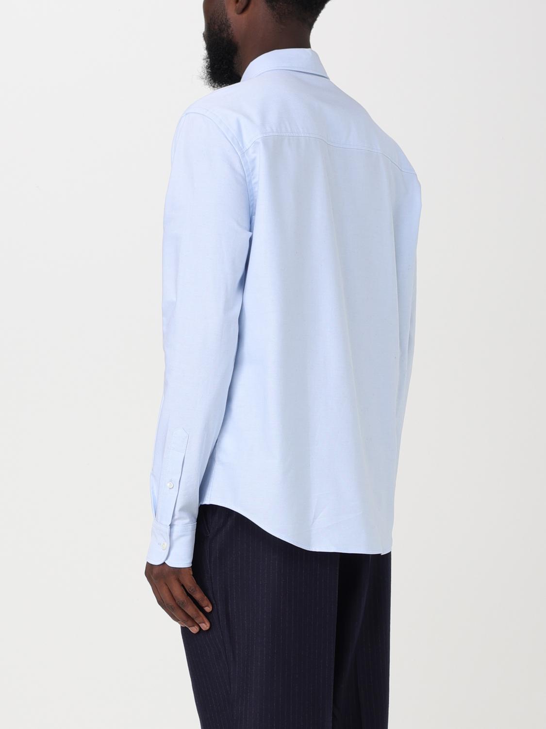AMI PARIS SHIRT: Shirt men Ami Paris, Blue - Img 3