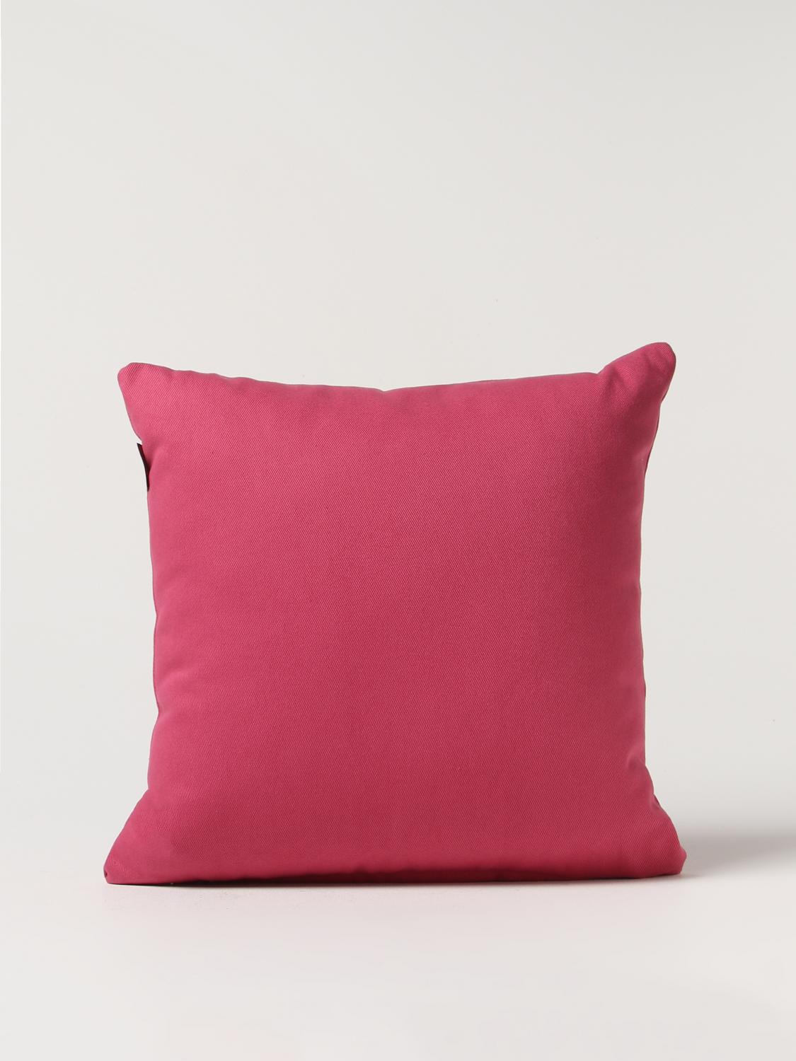 ETRO HOME CUSCINI: Cuscino Etro Home in cotone, Rosa - Img 2