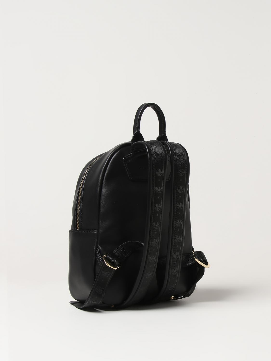 Chiara Ferragni バックパック レディース - ブラック | 75SB4BM1ZS517 