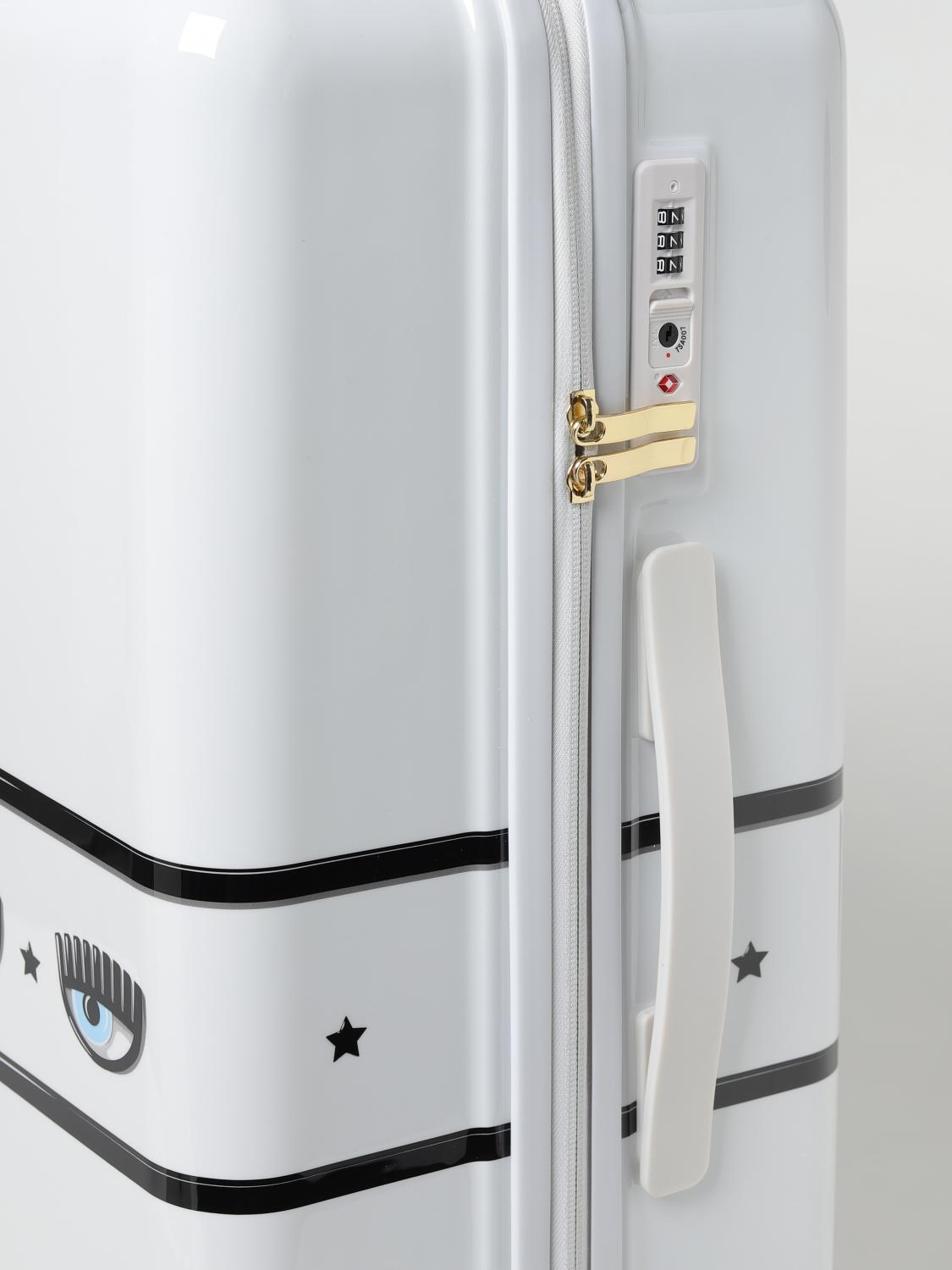 Chiara Ferragni Travel case woman - White | 75SB0LA2ZS143 | GIGLIO.COM