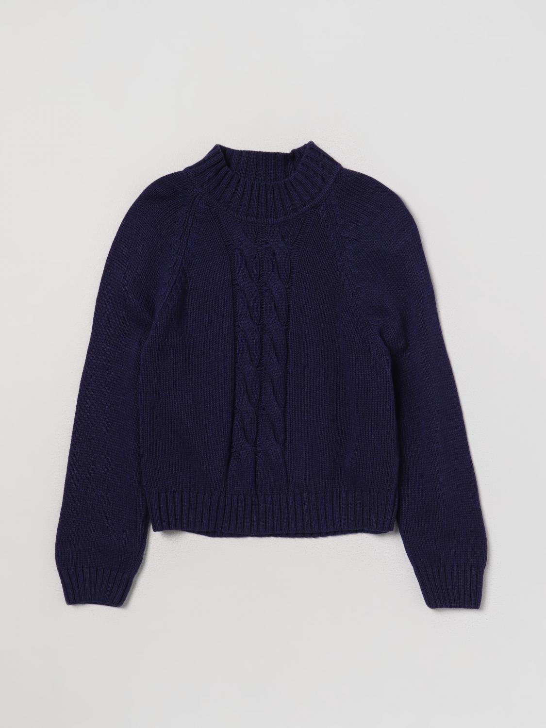 DONDUP KIDS PULL: Pull enfant Dondup, Bleu - Img 1