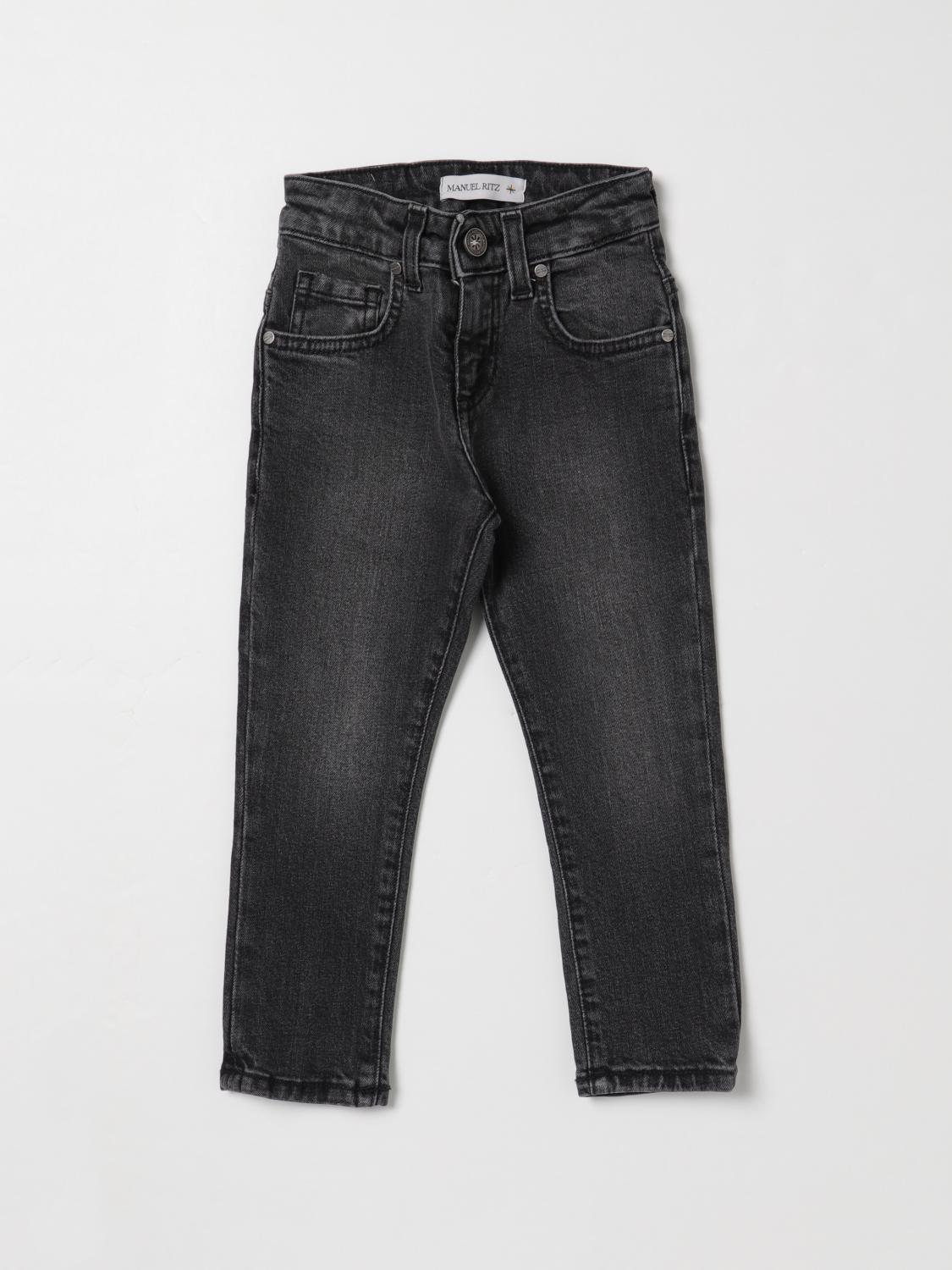 MANUEL RITZ JEANS: Jeans kids Manuel Ritz, Black - Img 1