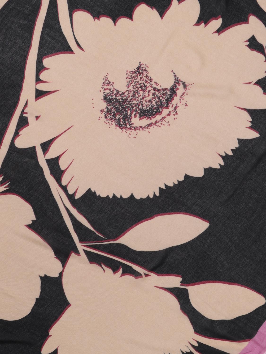 COCCINELLE: Neck scarf woman - Black | Coccinelle scarf